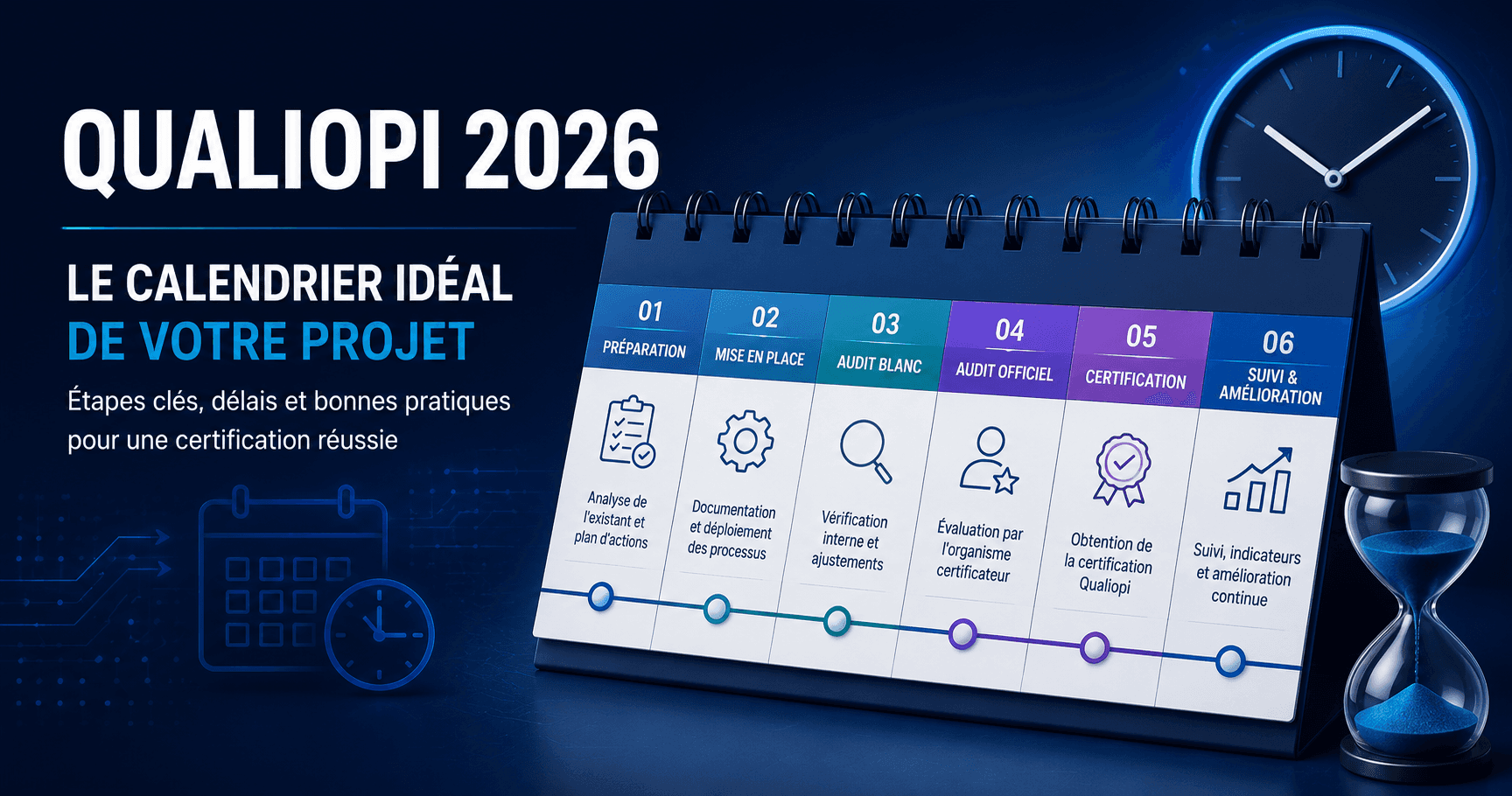 un calendrier qualiopi idéal