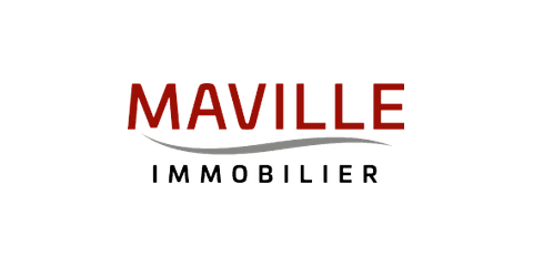 Logo Maville Immobilier, client Roofnow