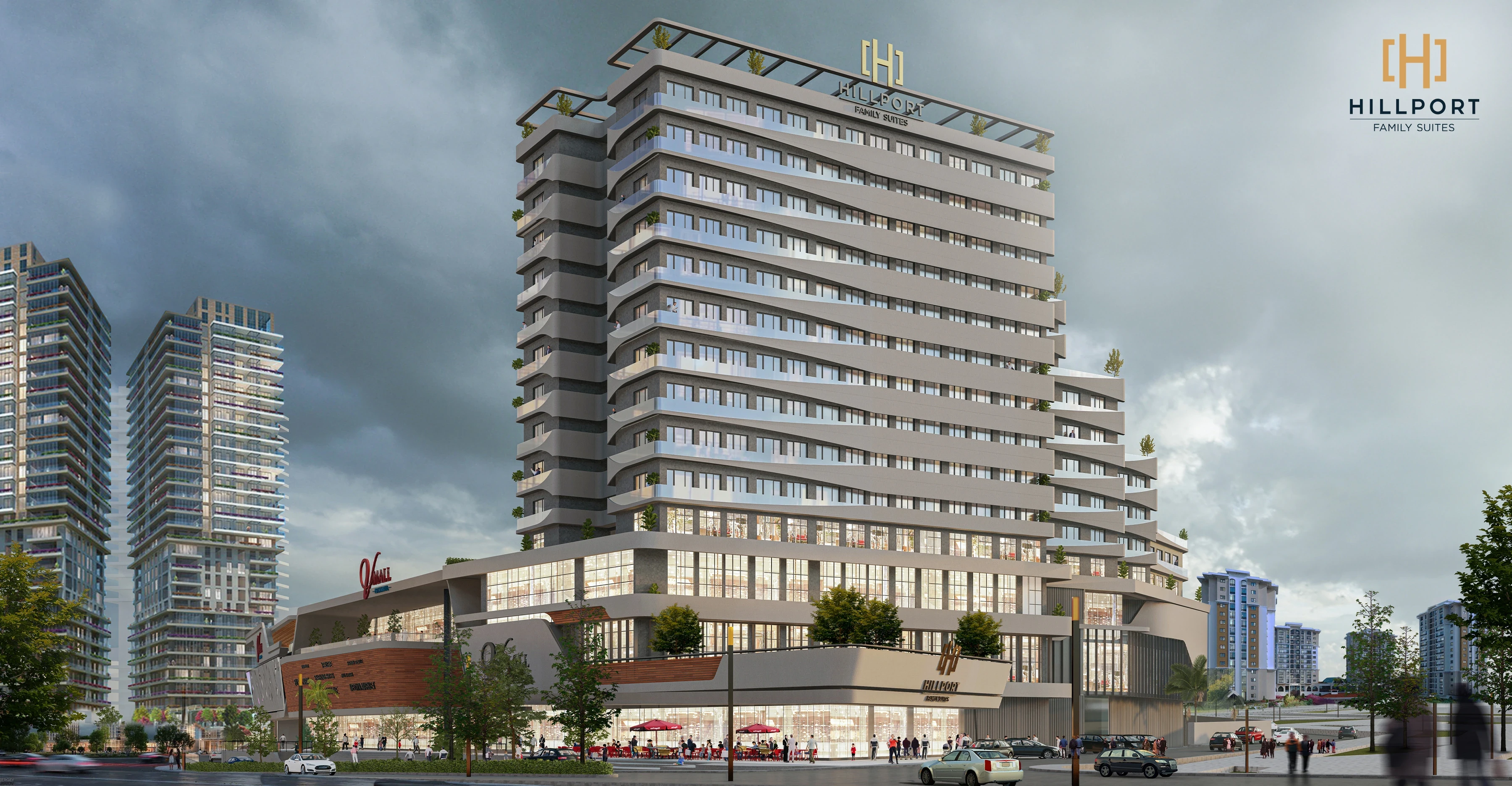Hillport Family Suites, İstanbul’un merkezinde 5 yıldızlı süit konforu sunarken, hem seçkin bir yaşam hem de kazançlı bir yatırım fırsatı sağlıyor.