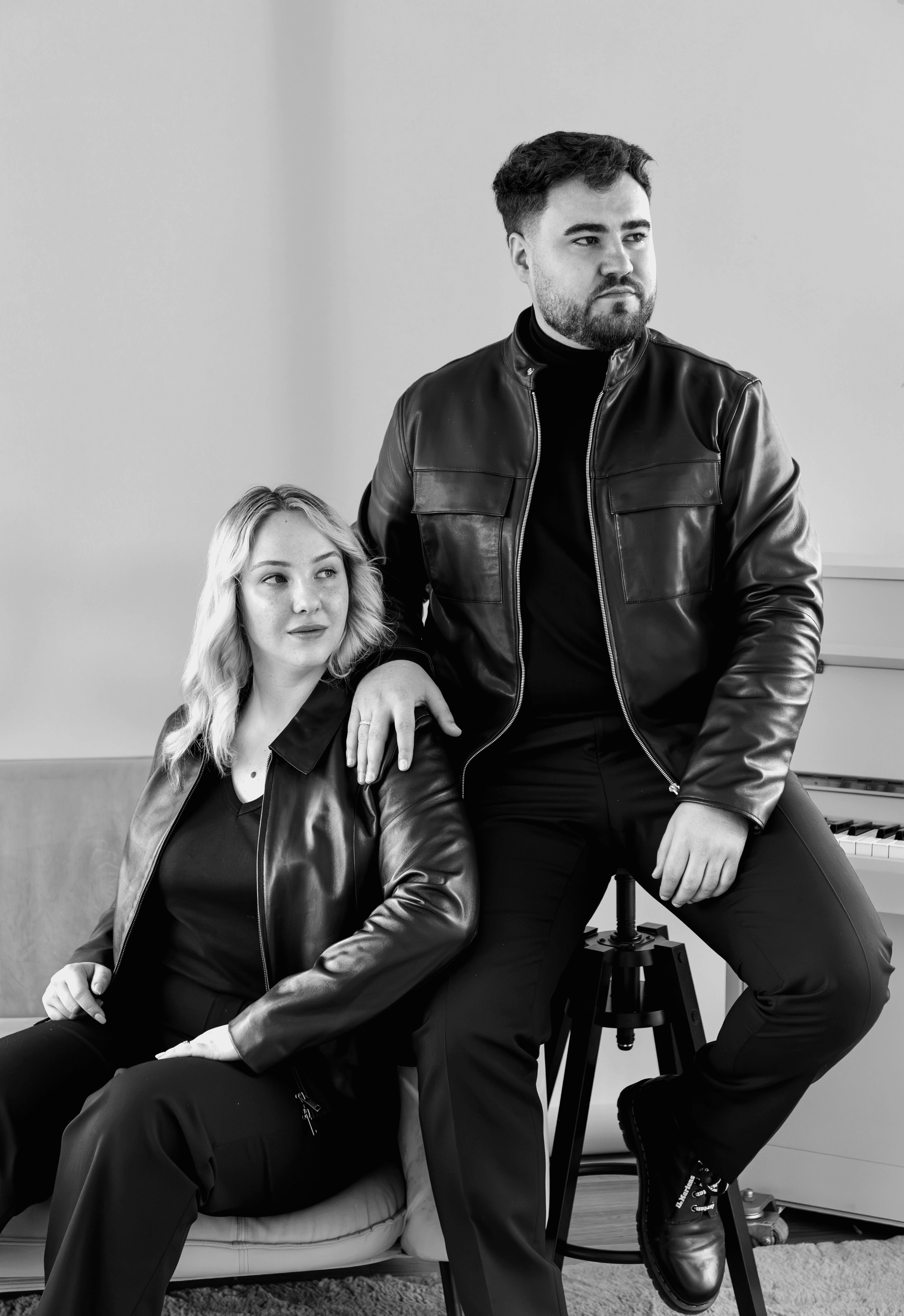 The founders couple, Heidi and Eduard