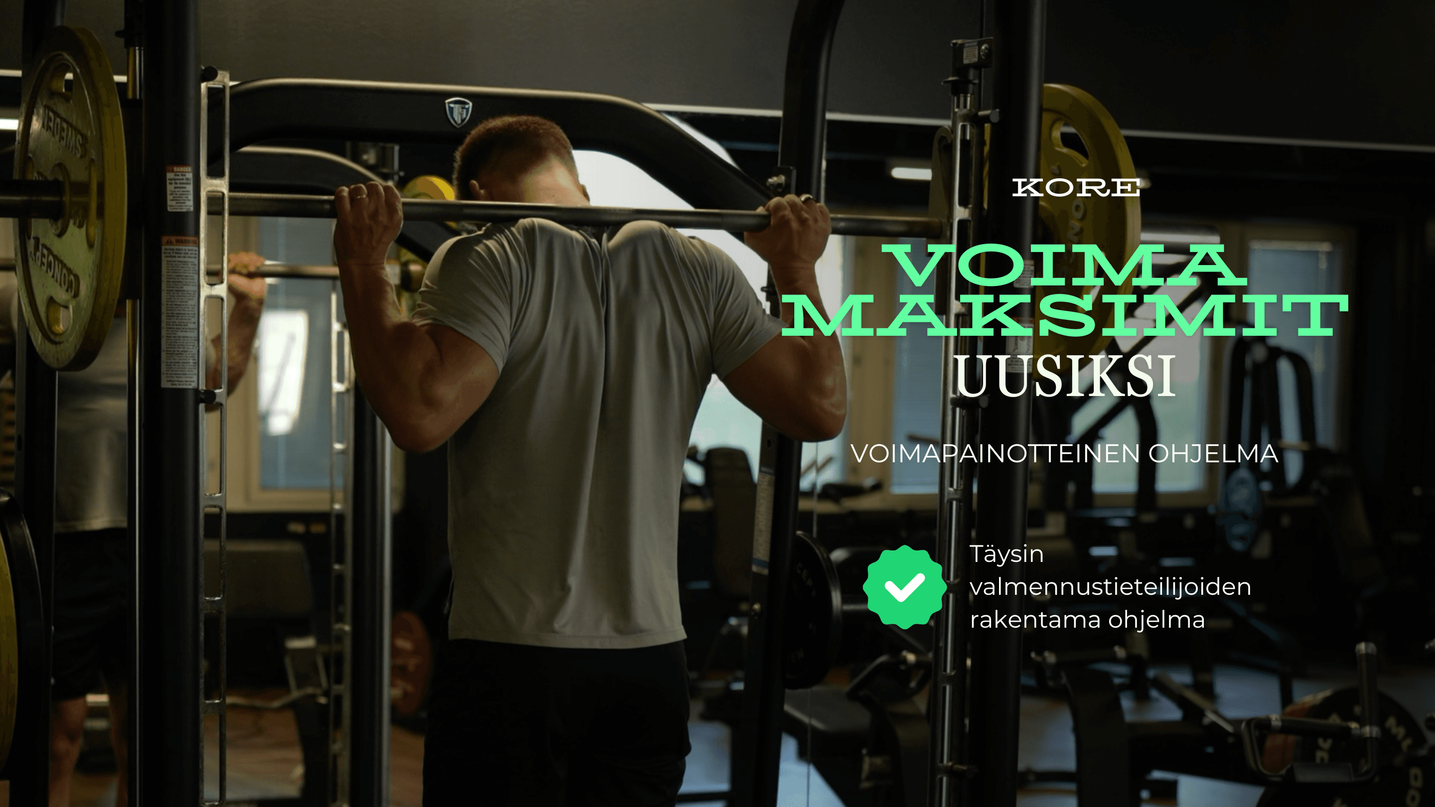 voimamaksimit uusiksi treeniohjelma