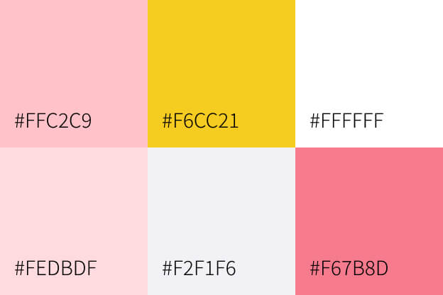 ejoeun travel Brand color palette