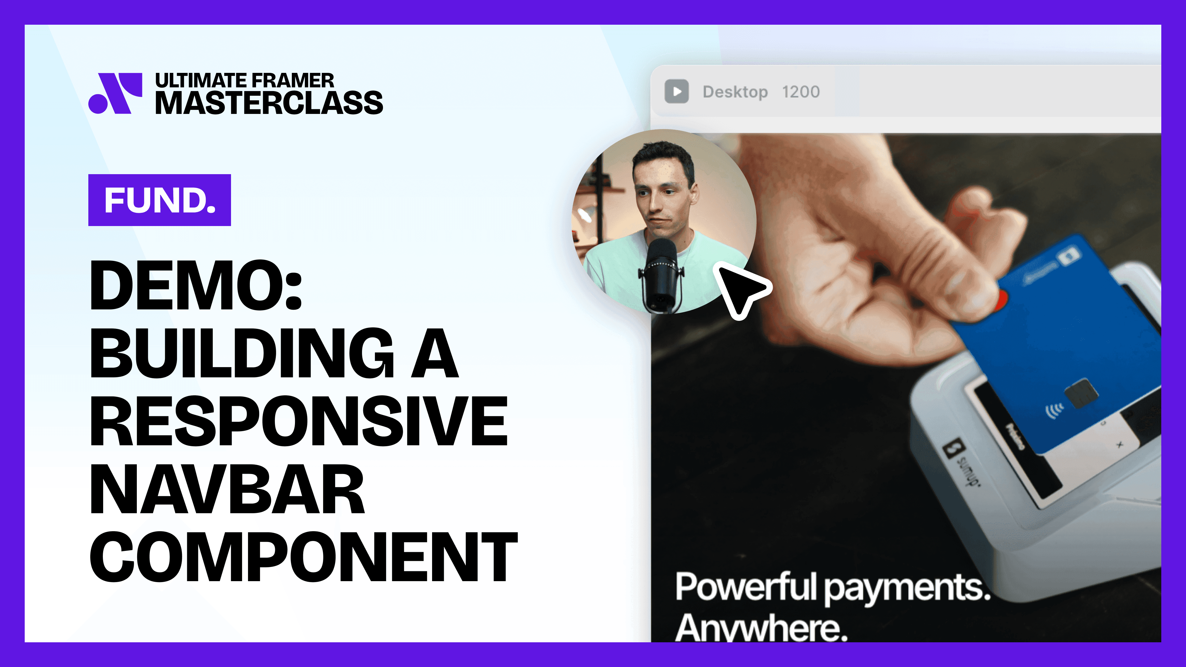 Building a Responsive Navbar in Framer lesson card