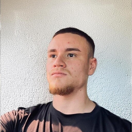 man in black button-up shirt