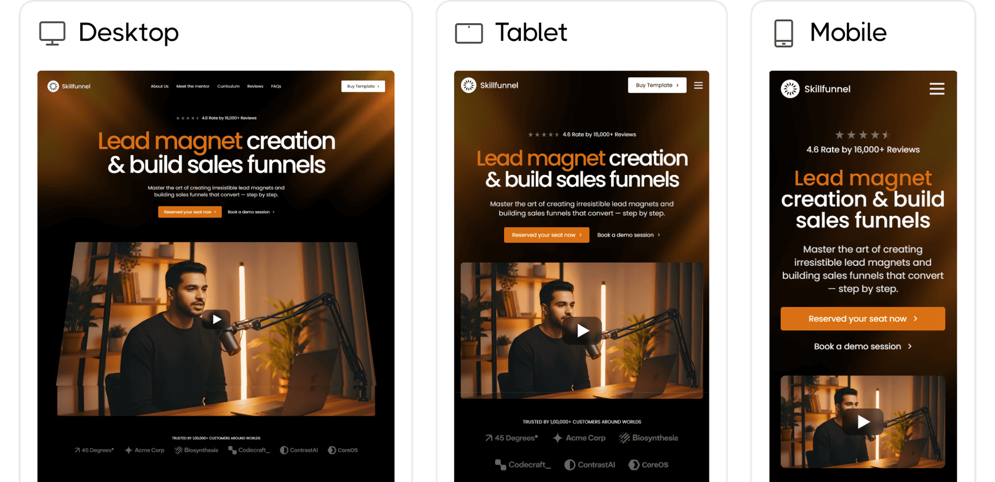 Responsive Website Image