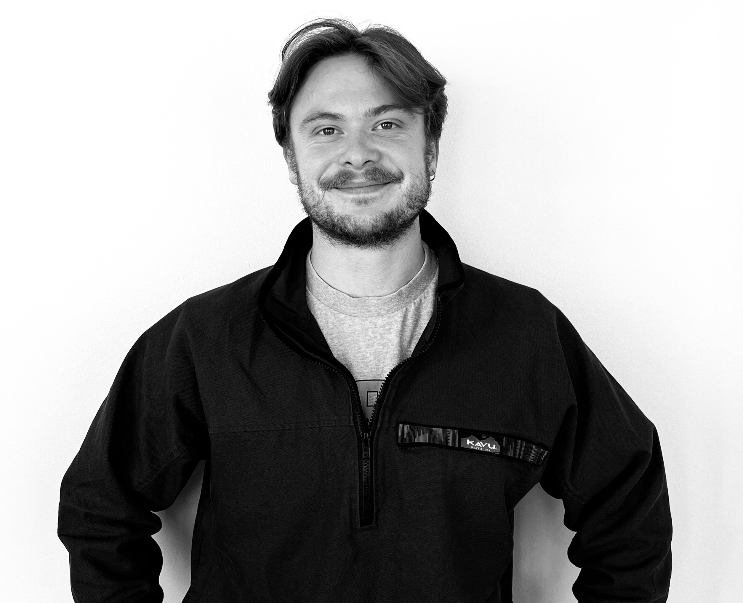 man posing in professional outfit