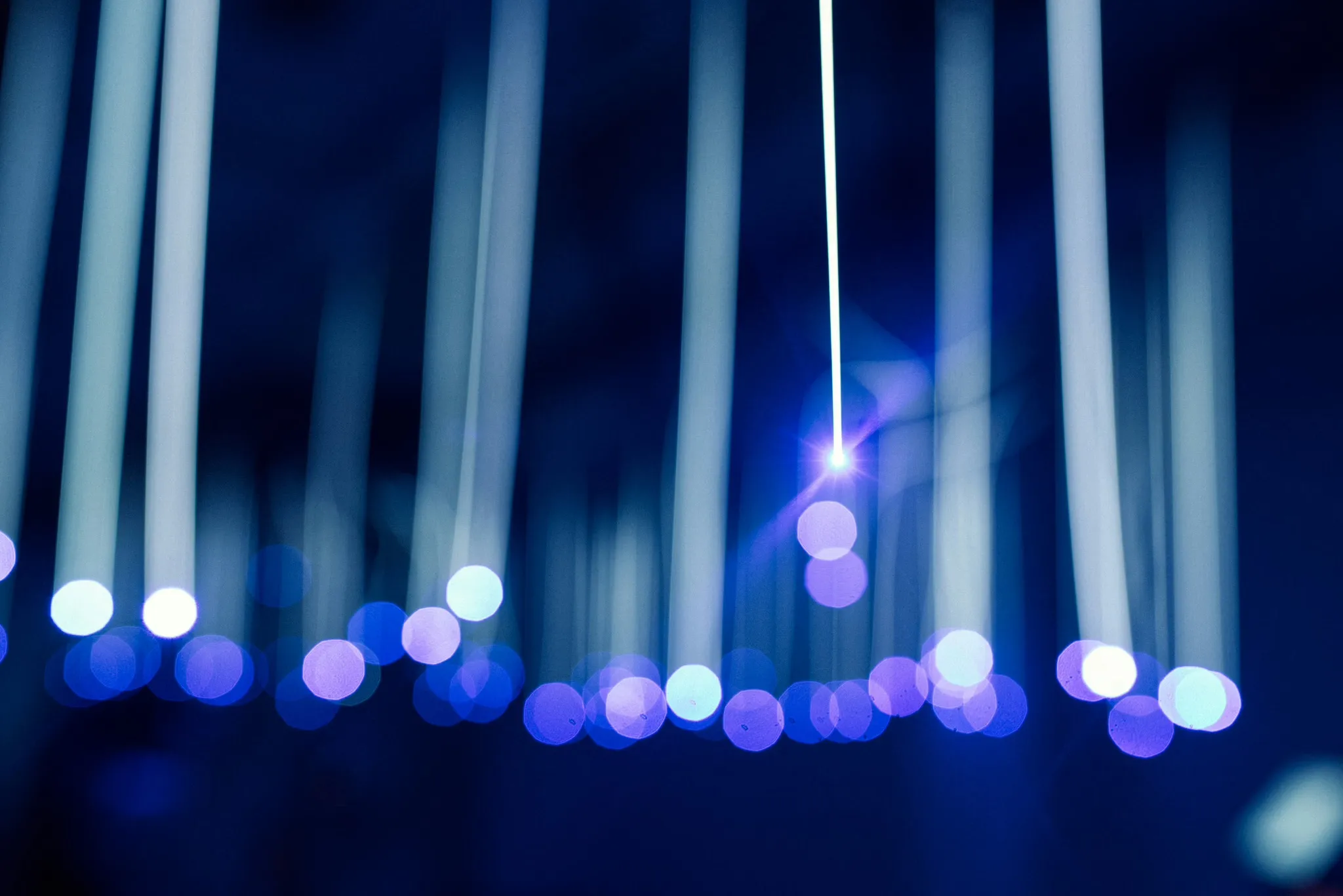 Bokeh lights photography