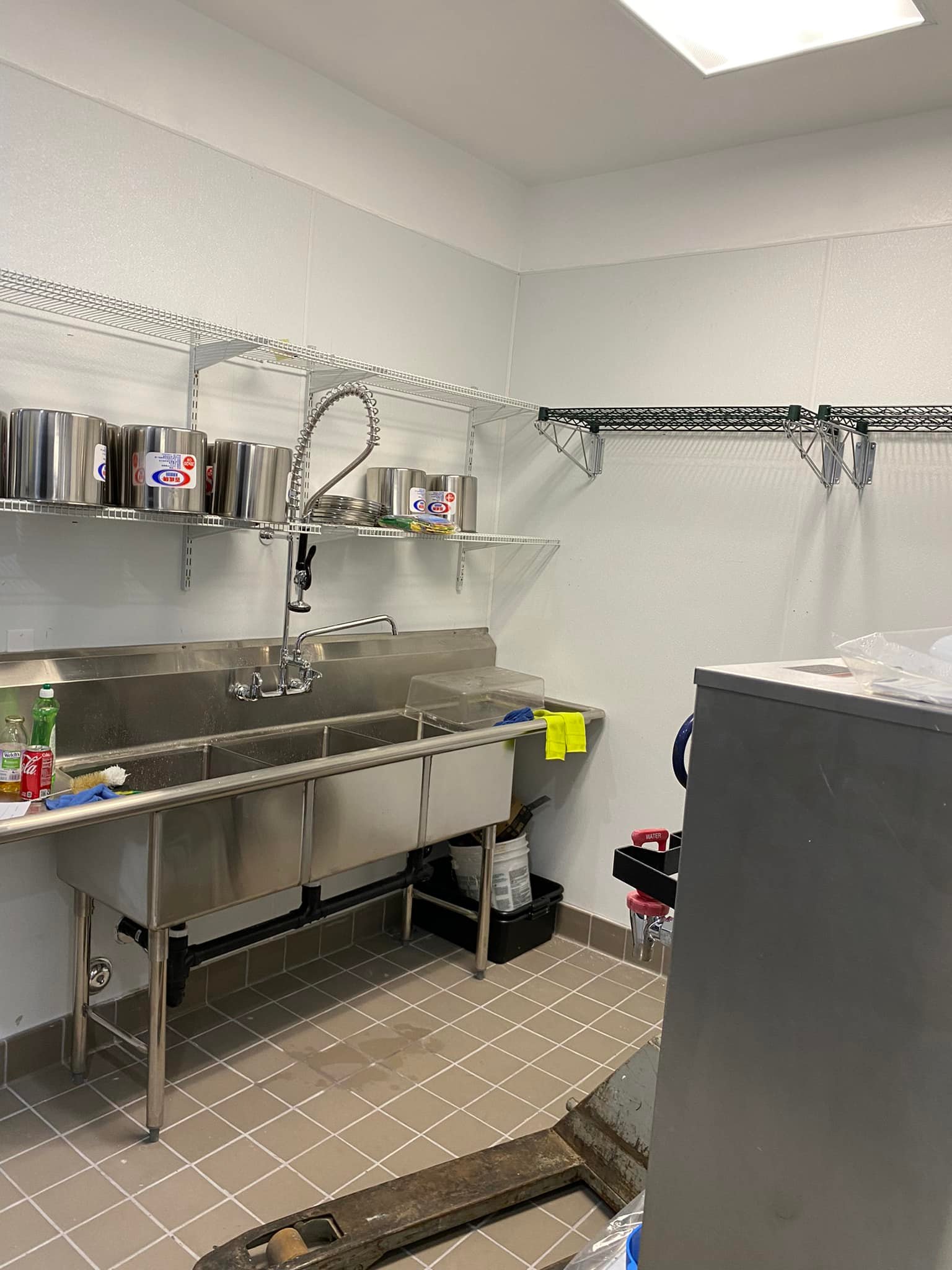 Custom tea shop counter and front service area – Karak Boba