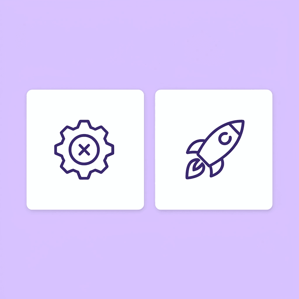  Before: months of setup and constant context re-entry. After: day one productivity with organizational memory