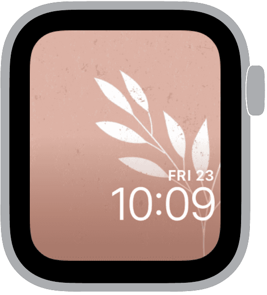 an apple watch face from the midcentury modern collection