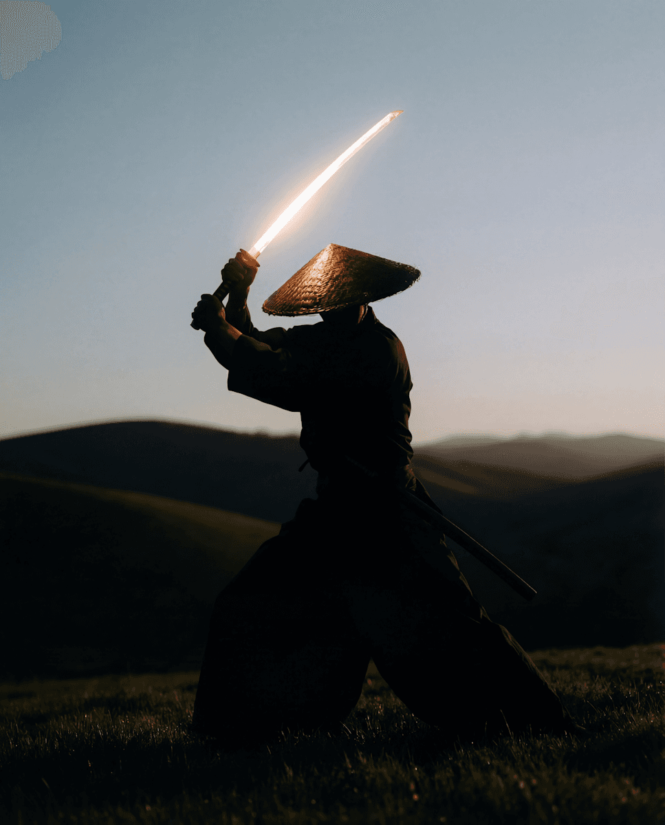 Samurai with a Sword