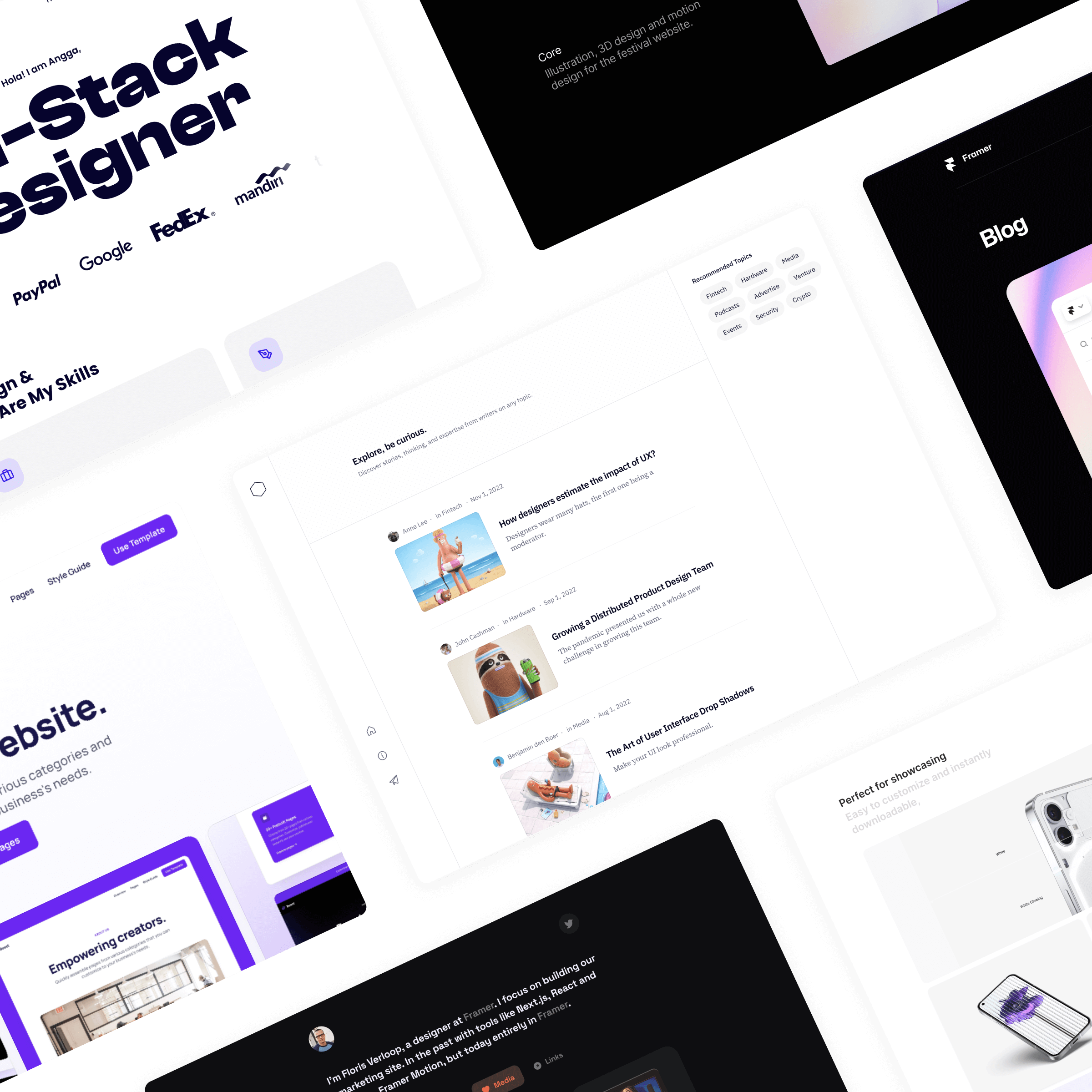Framernauts Best Framer templates, components, overrides and more