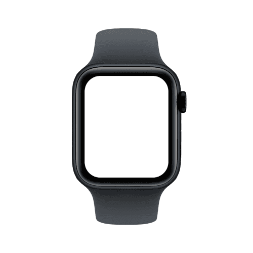 Apple Watch SE mockup midnight 44mm front