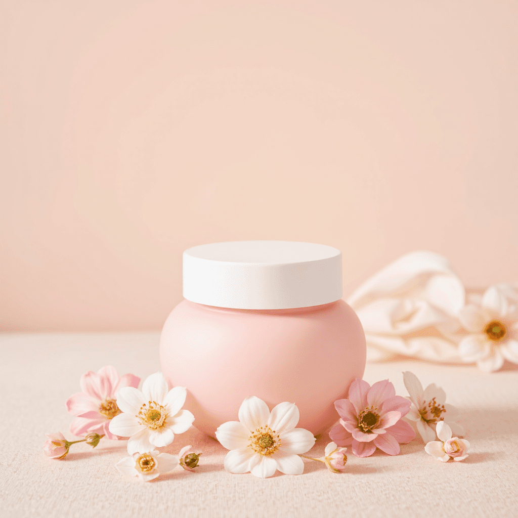 product photography of a jar of cleansing balm