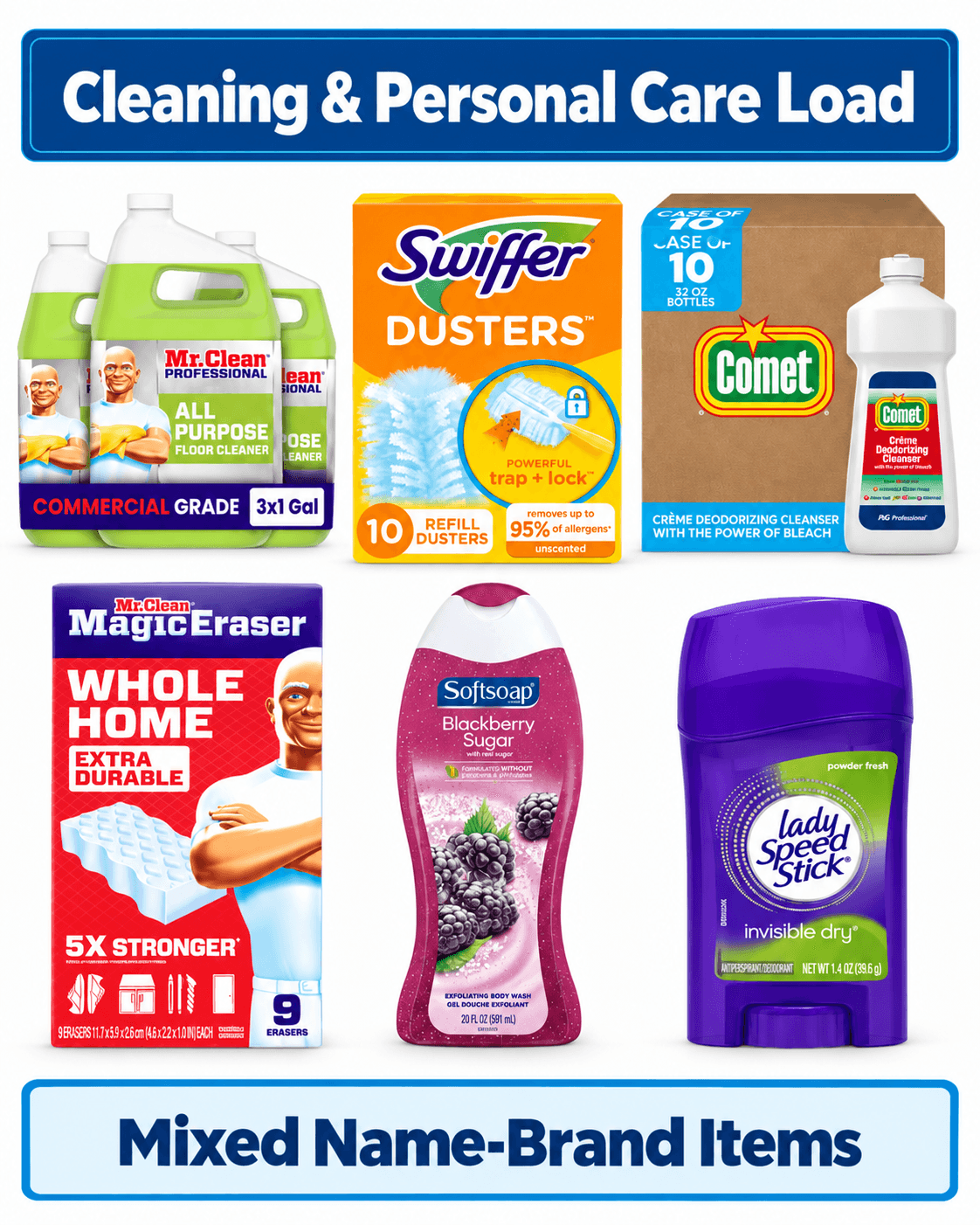 Cleaning Personal Care Assortment