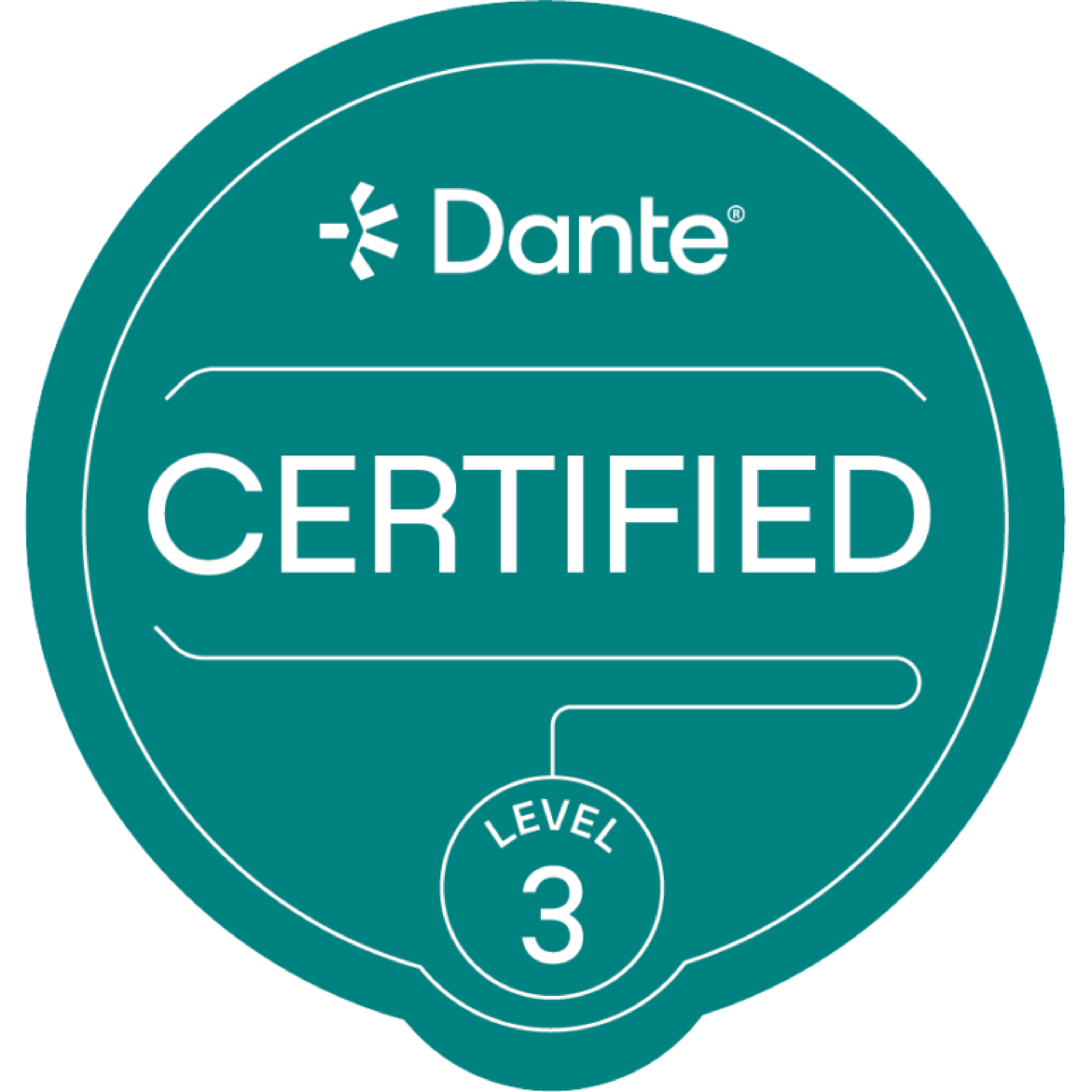 Dante Certification Level 3