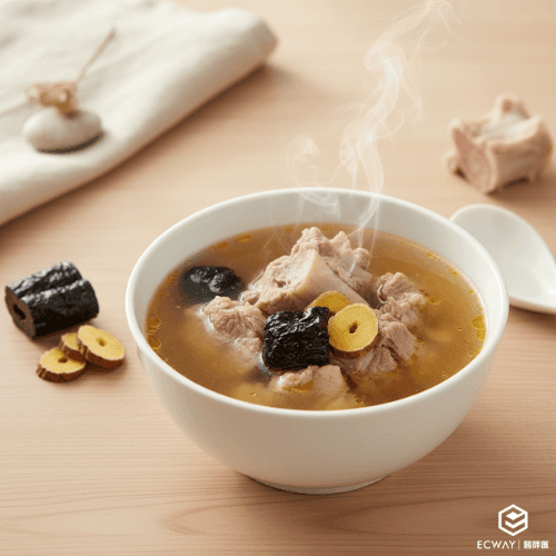黃精熟地脊骨湯
