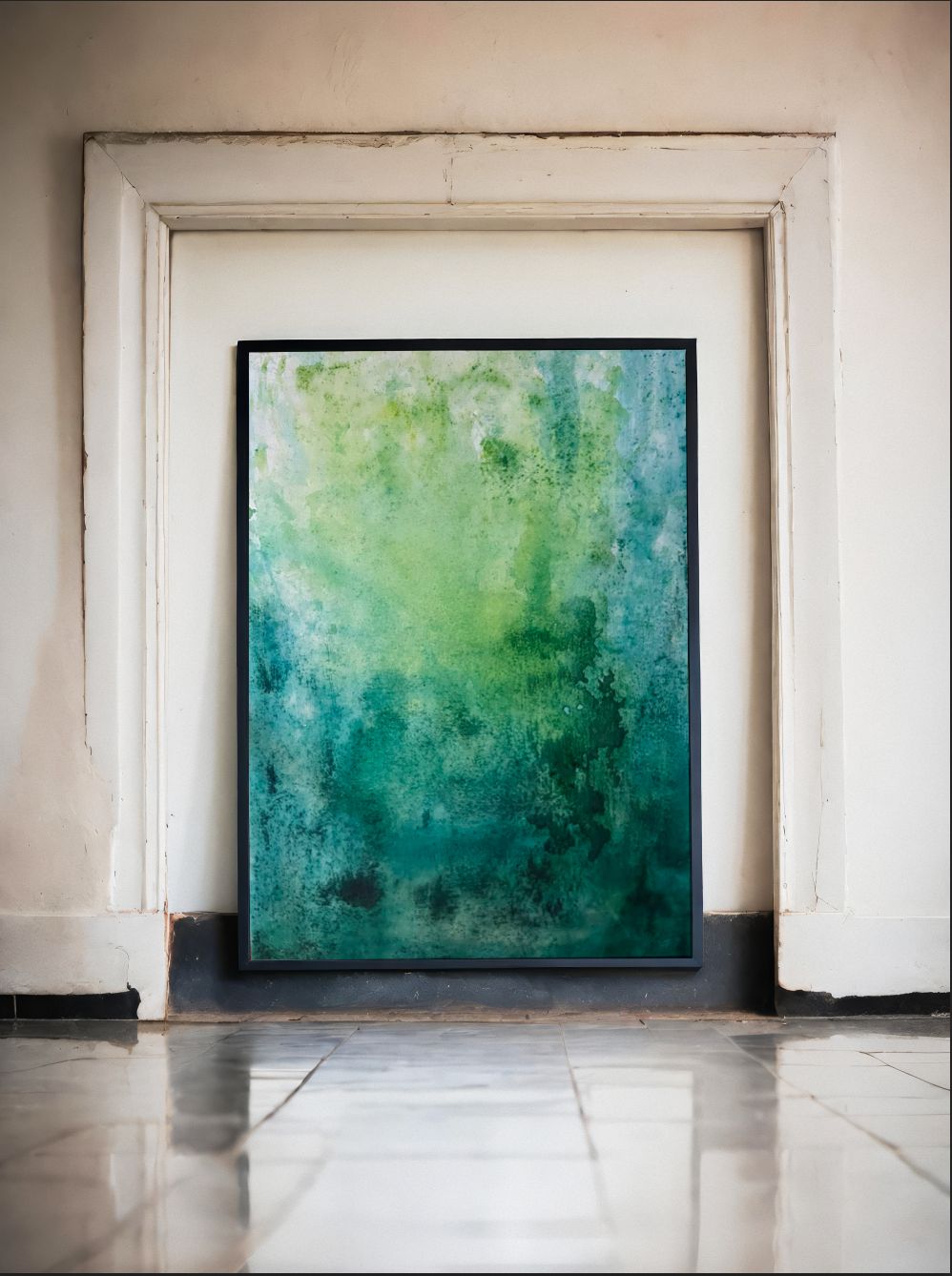 Pintura abstracta clara