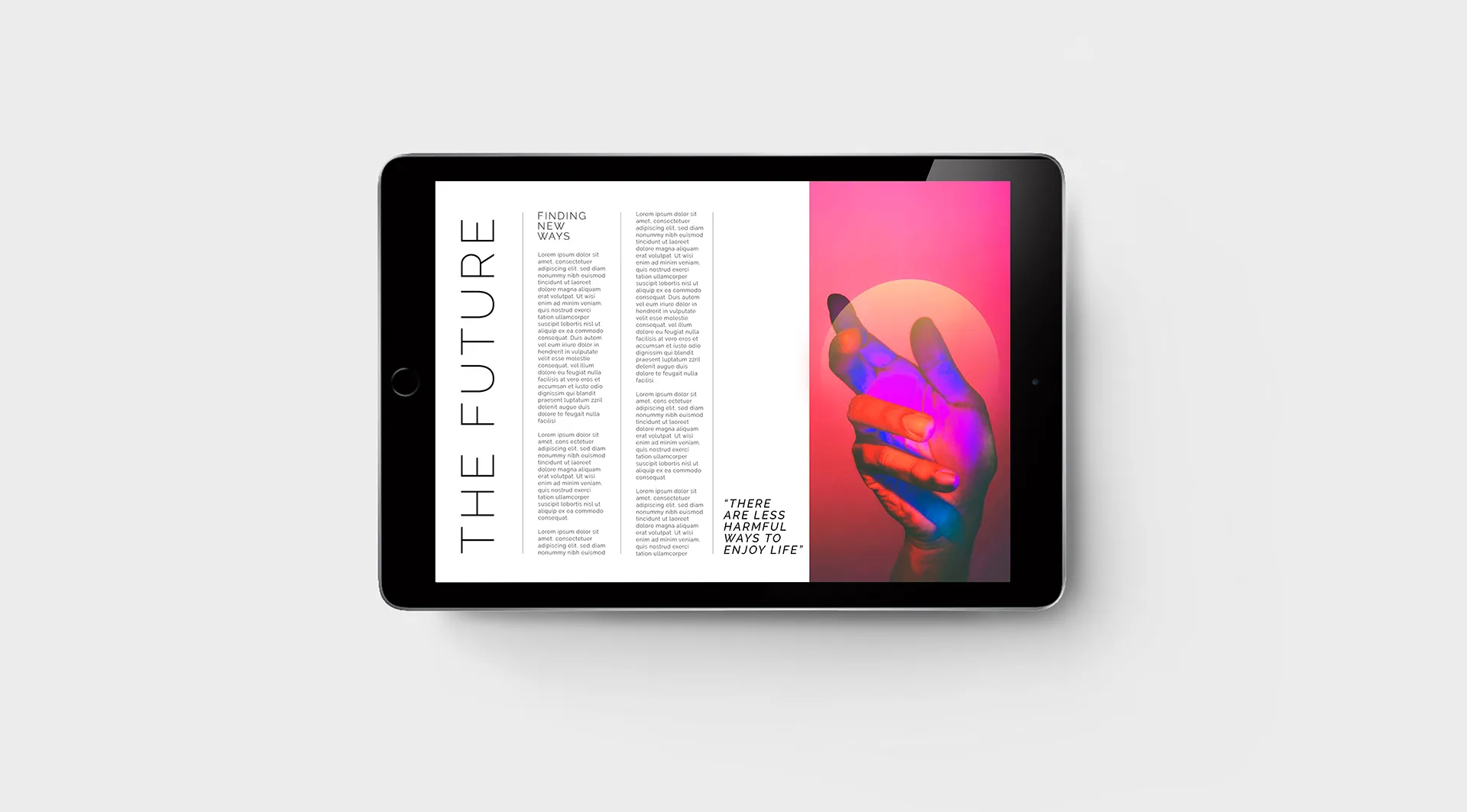 BAT rebrand app ipad 4