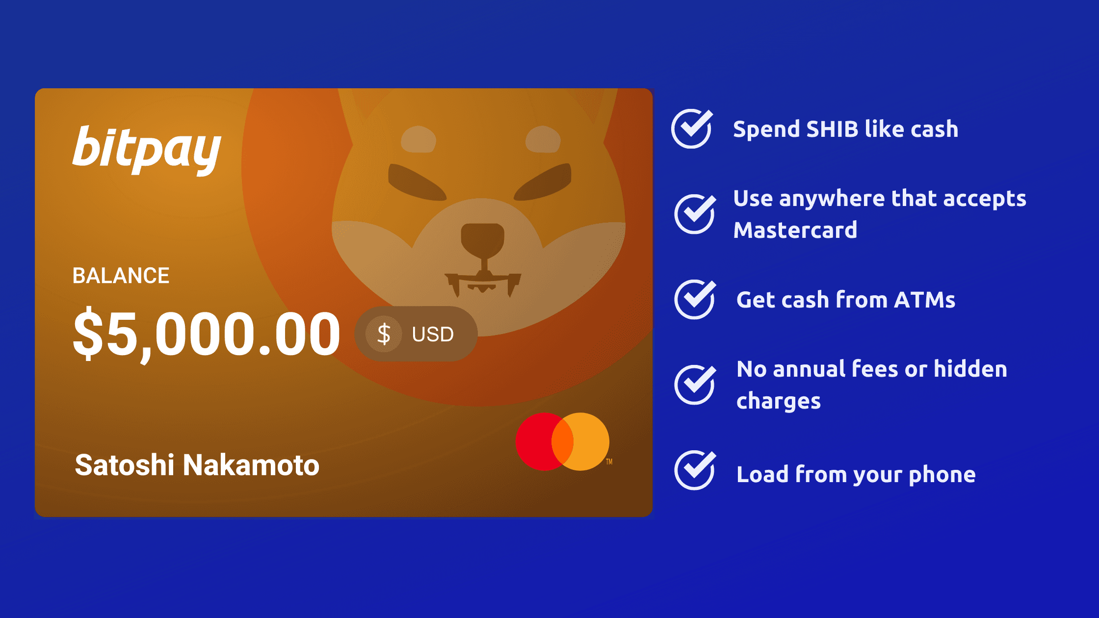 shiba inu coin debit card