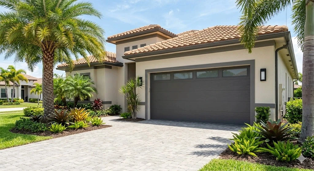 Hurricane-rated garage door installation in Fort Lauderdale — Planet Construction FL
