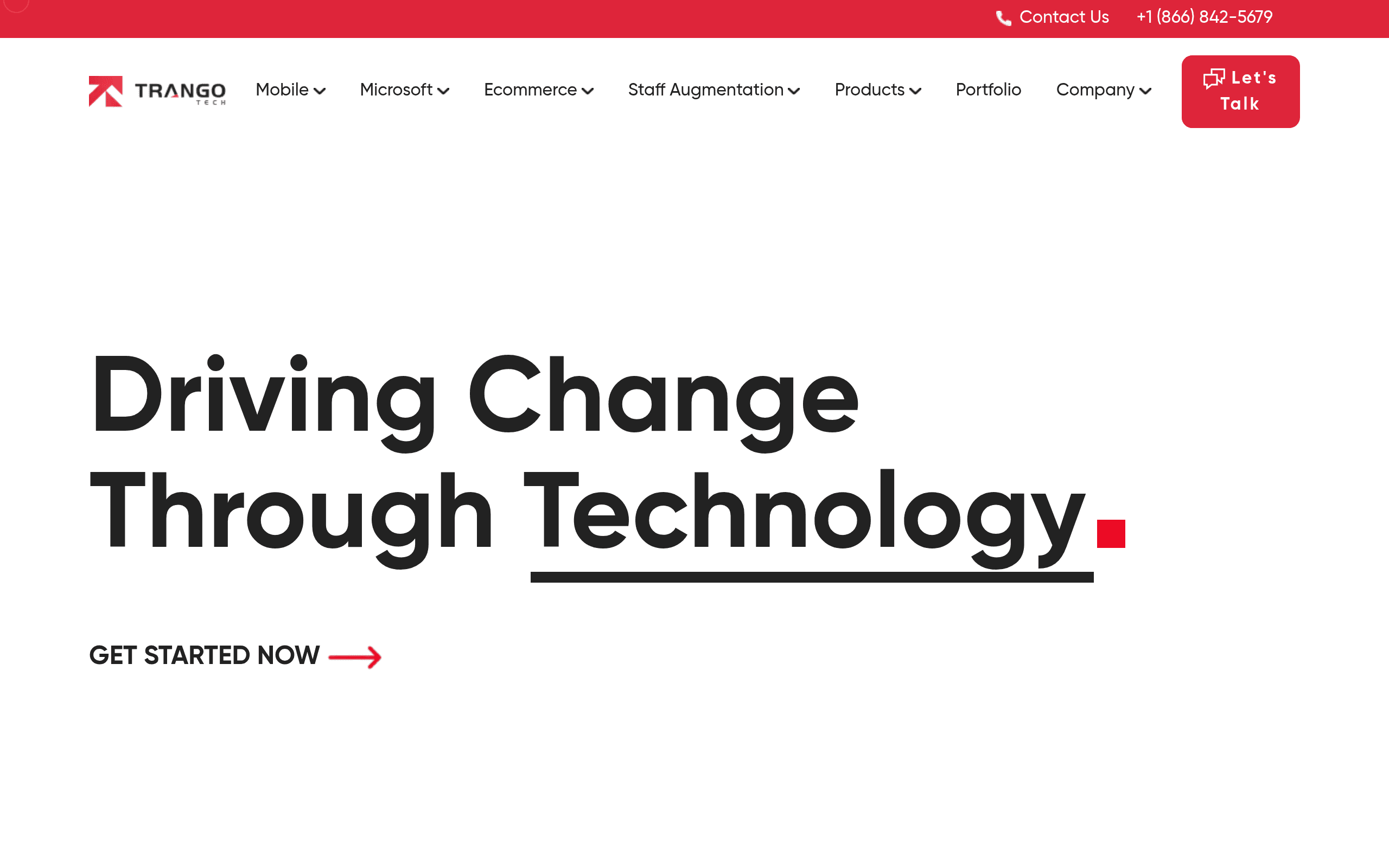 Trango Tech Screenshot