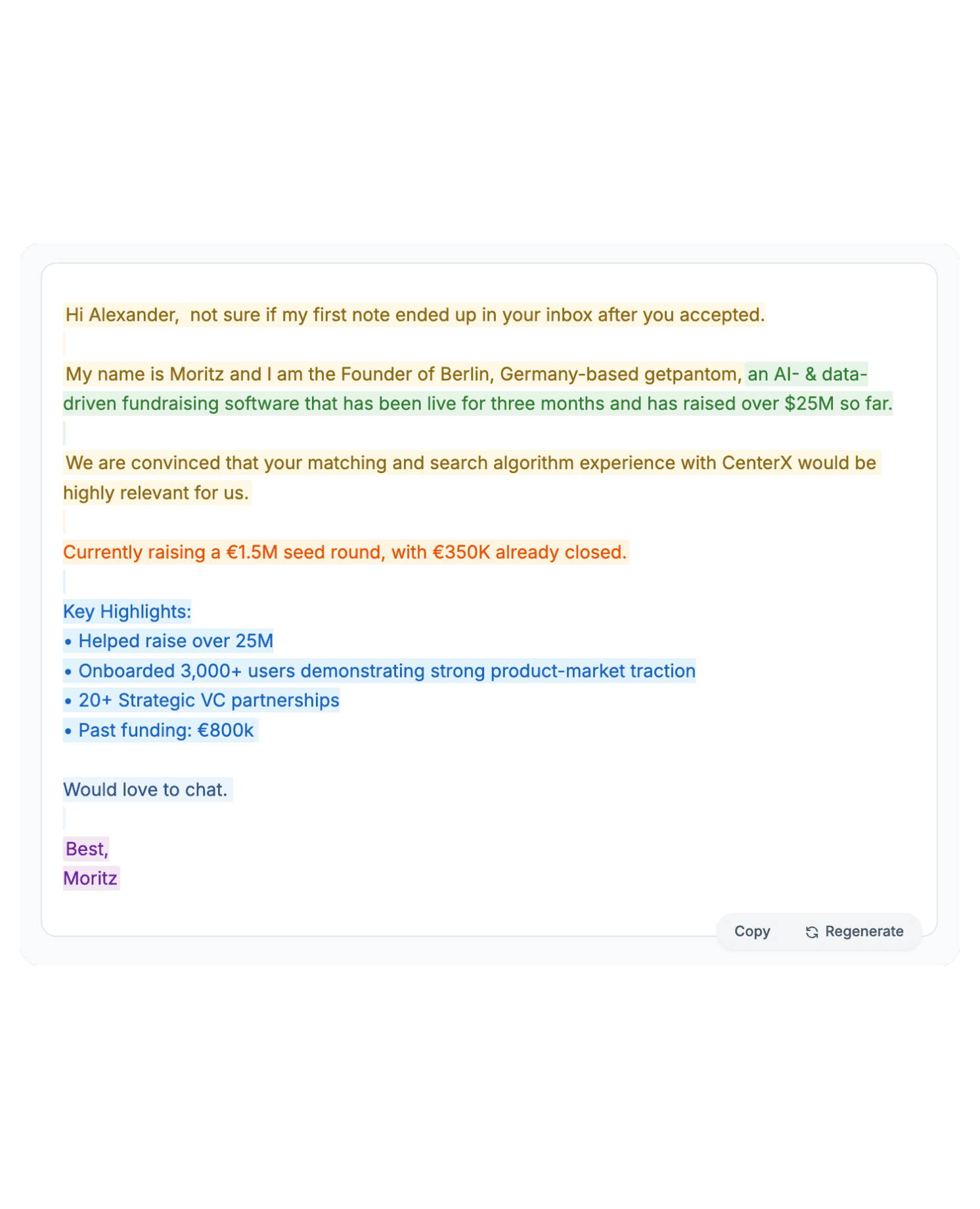 An image of Freelio's project ui