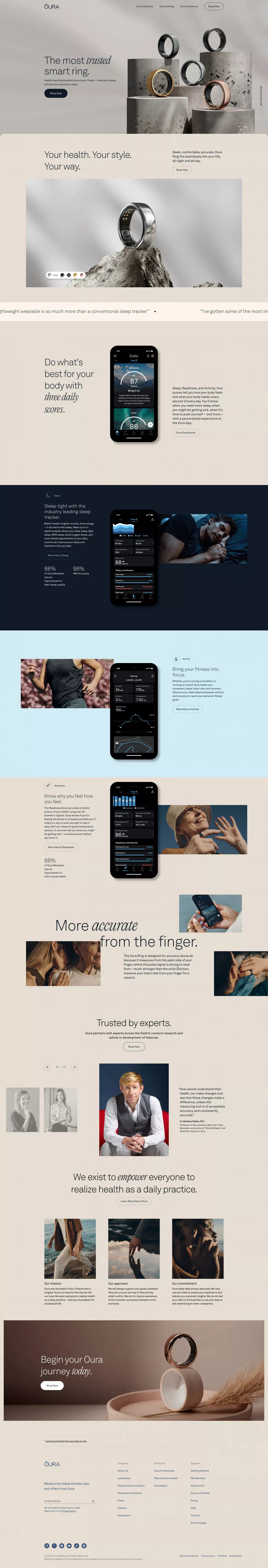 Accurate Health Information Accessible t landing page screenshot showcasing Health & Fitness and Medical design