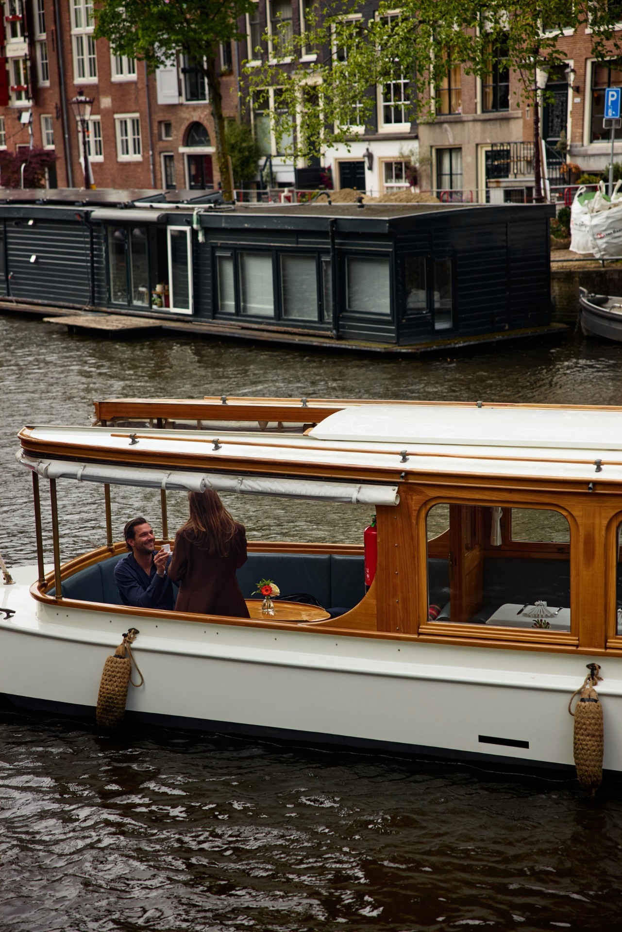 Huwelijksaanzoek in Amsterdam
