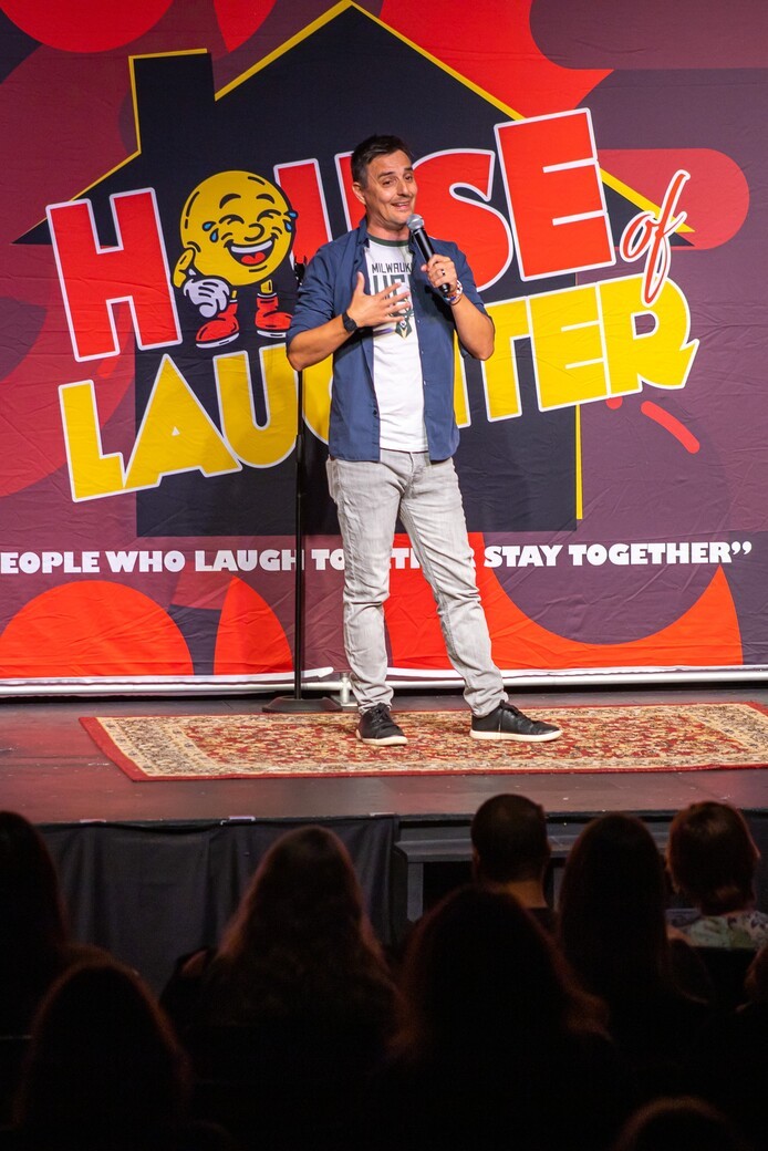 Joe Latham Filling The Room With Laughter
