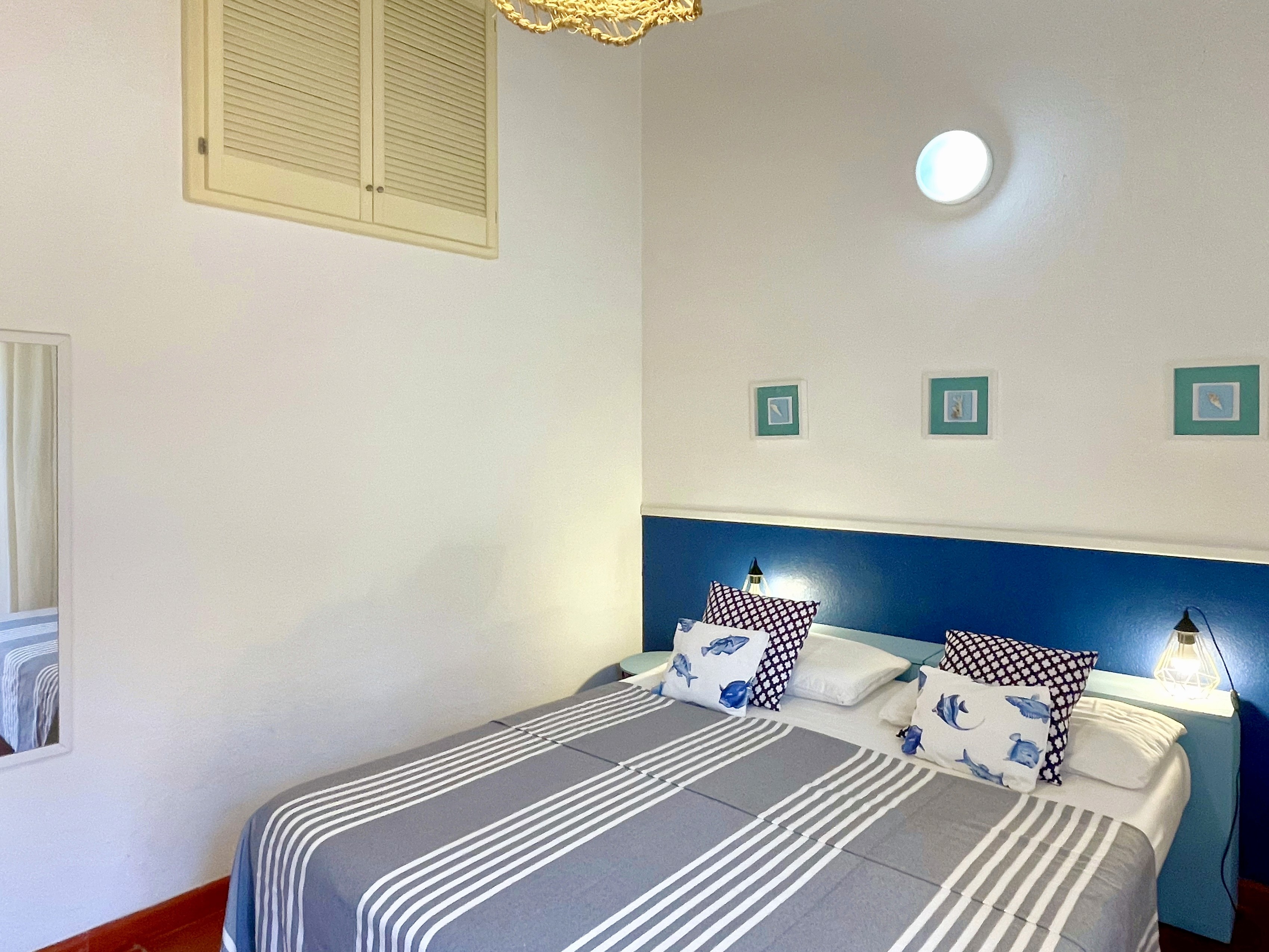 Camera da letto matrimoniale del Bilocale Casa Lia