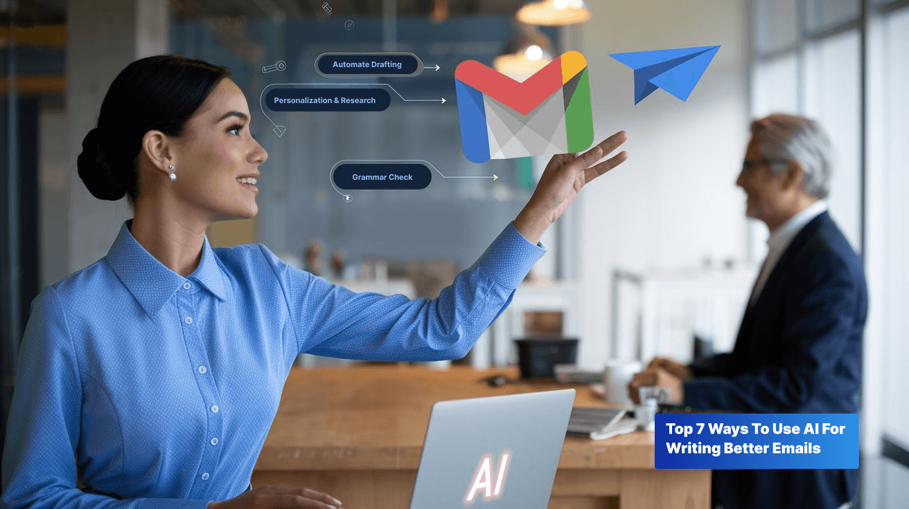 Top 7 Ways To Use AI For Writing Better Emails