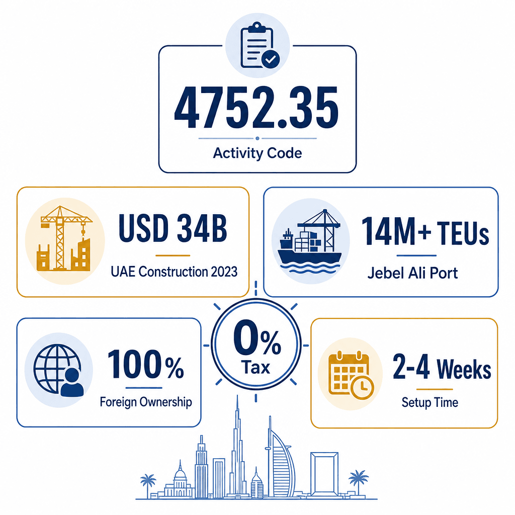 Infographic: Start a Bricks Trading Business in Dubai