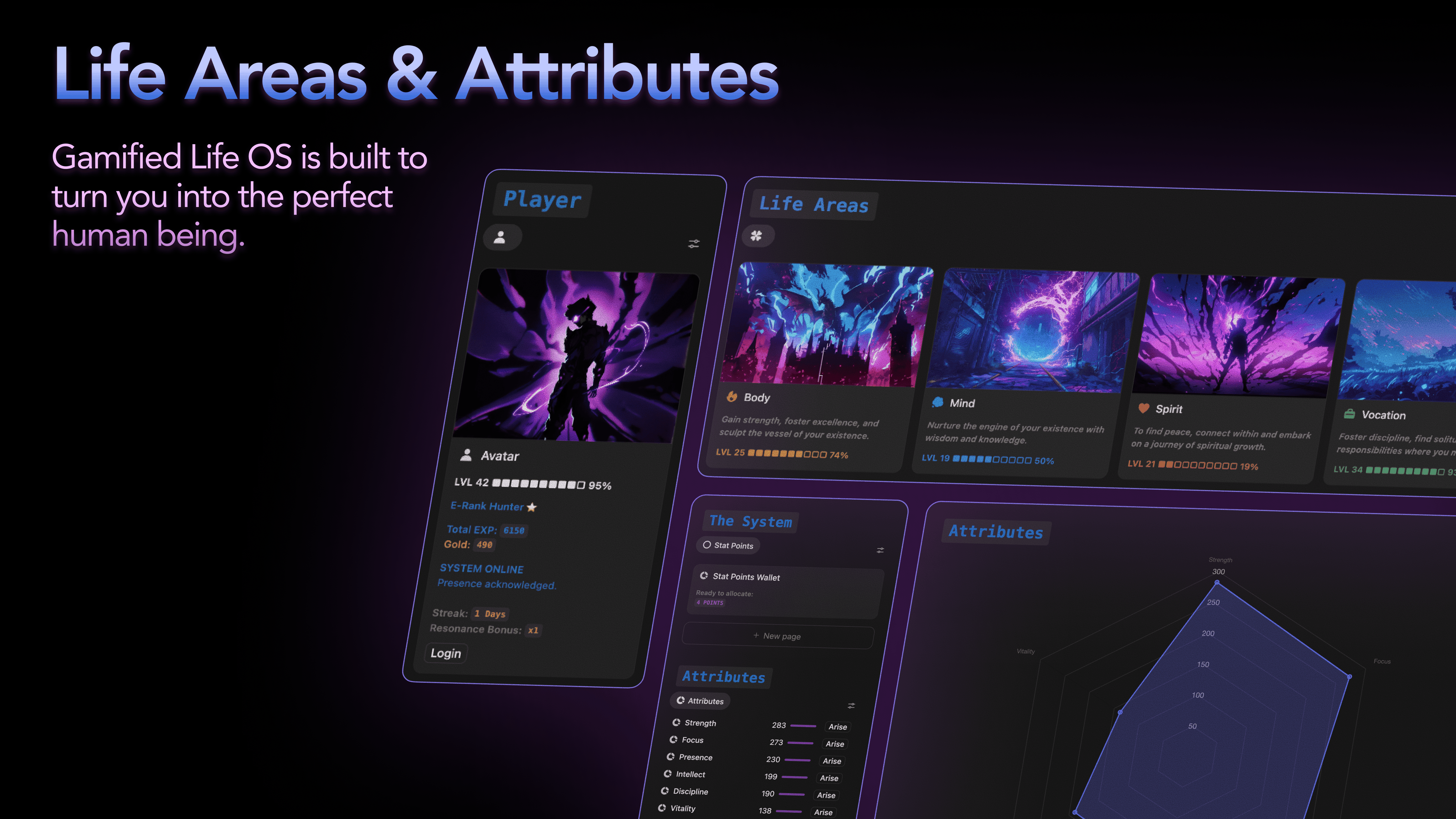 r/notioncreations - Gamified Life OS 3.0