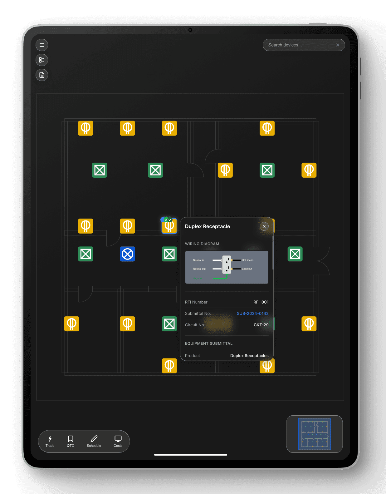 Hiring Insights and Recommendations screen