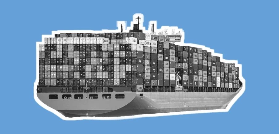 Container ship for CBAM and carbon credits