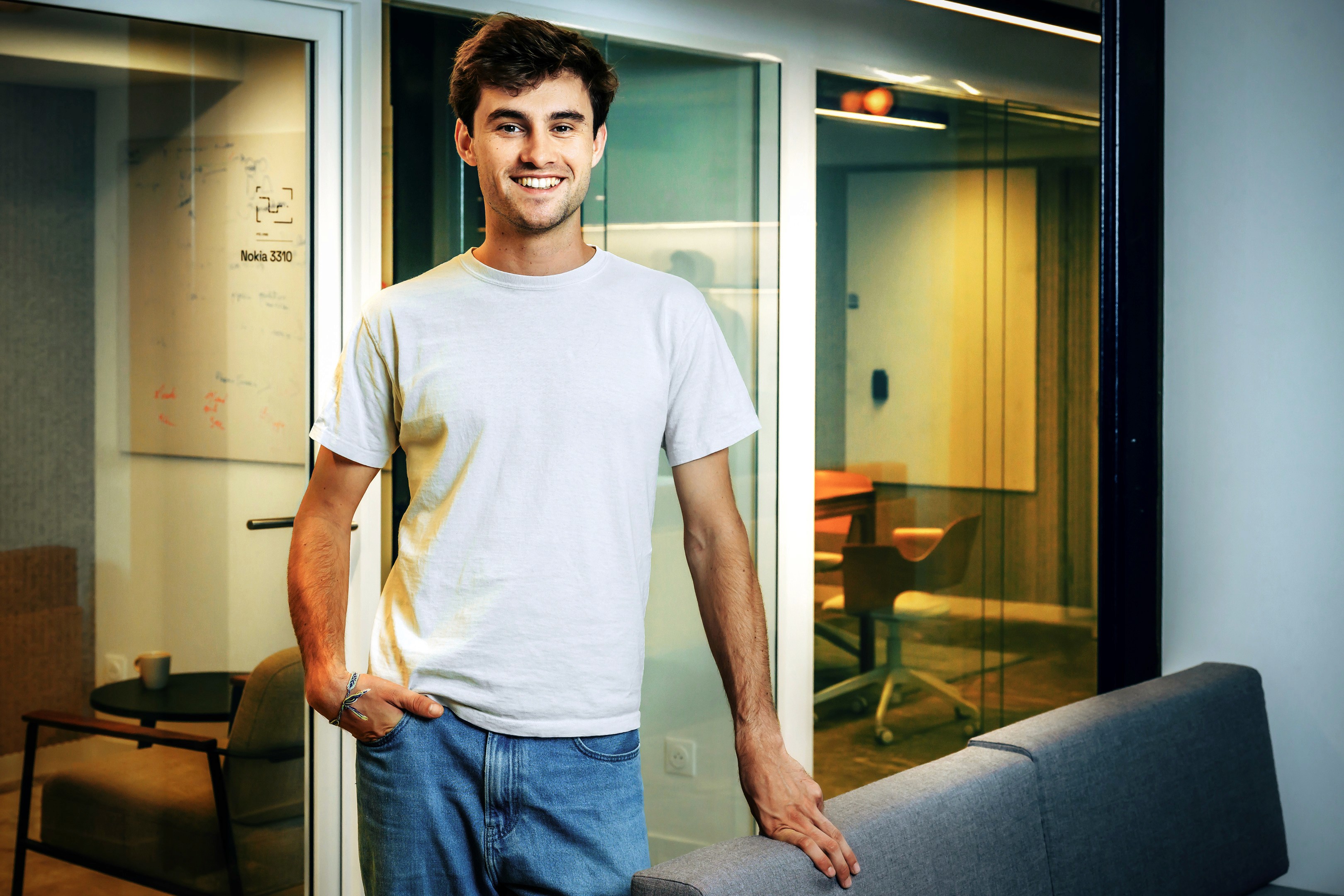 Portrait d’entrepreneur réalisé dans ses locaux professionnels