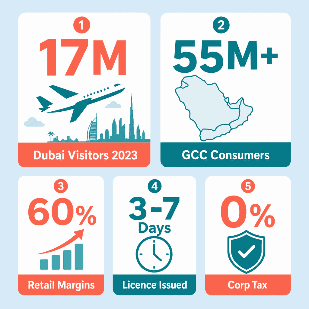 Infographic: How to Get a Ice Cream Trading License in Dubai