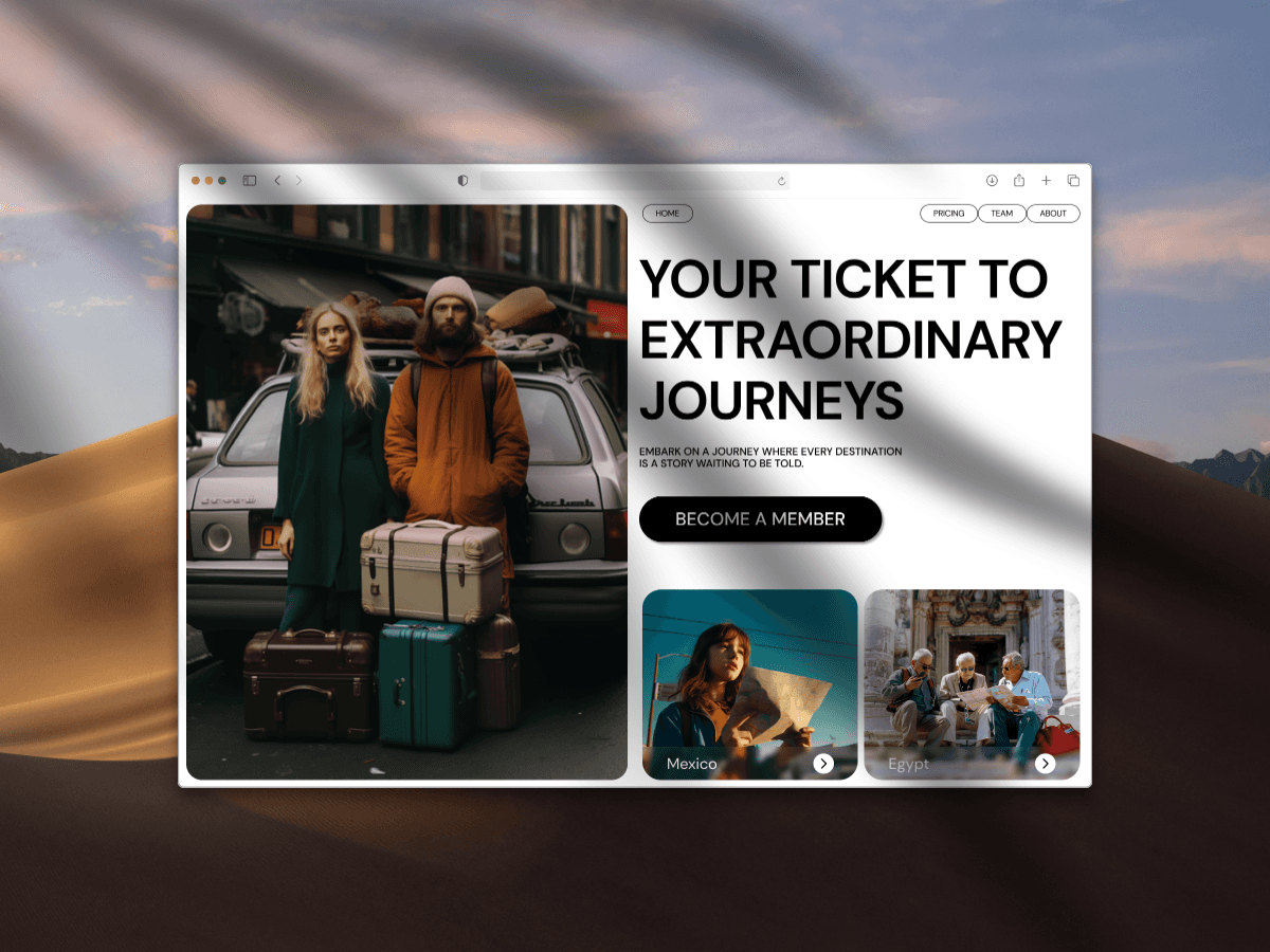 App Homepage