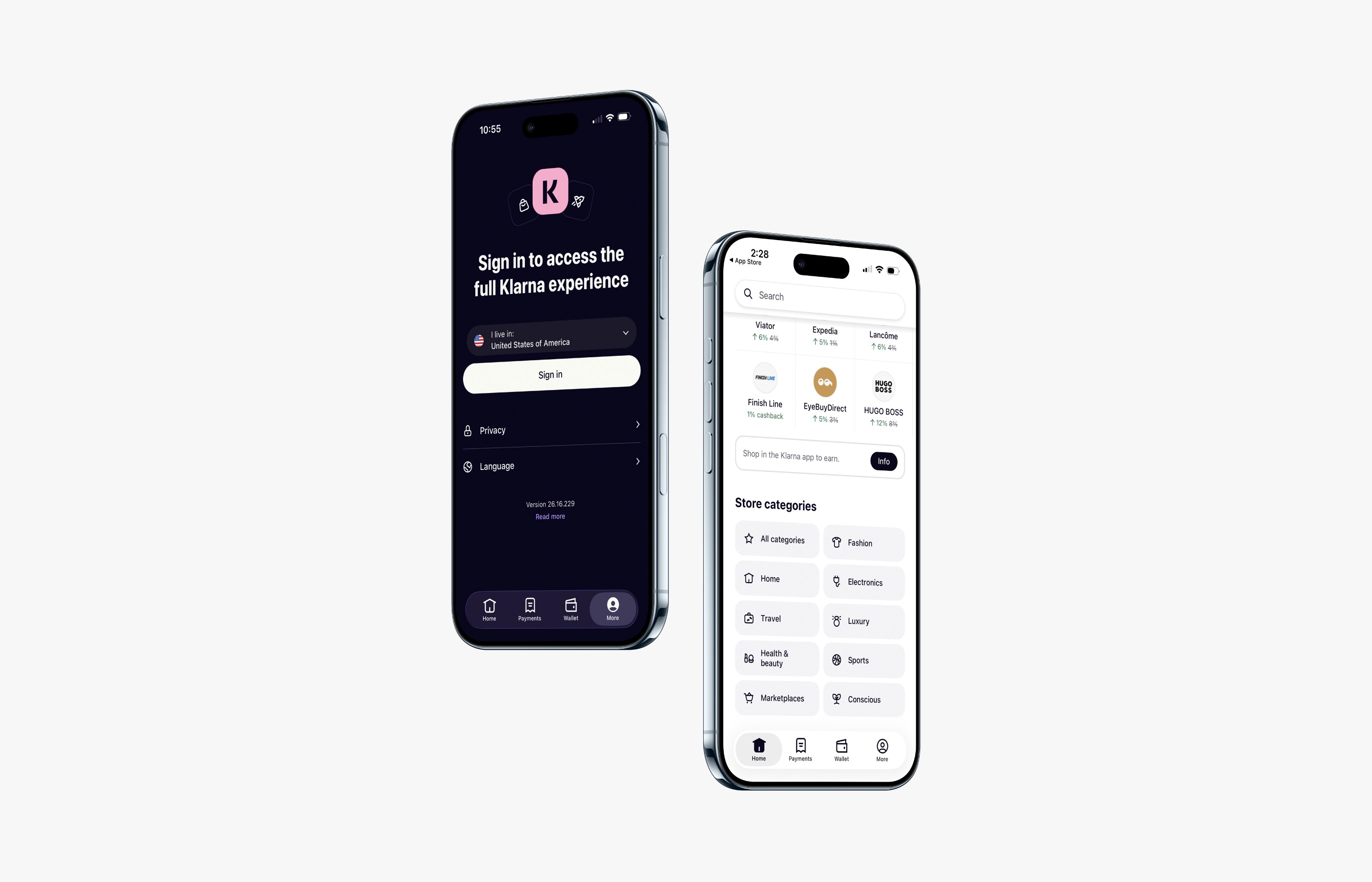 Klarna App Icons