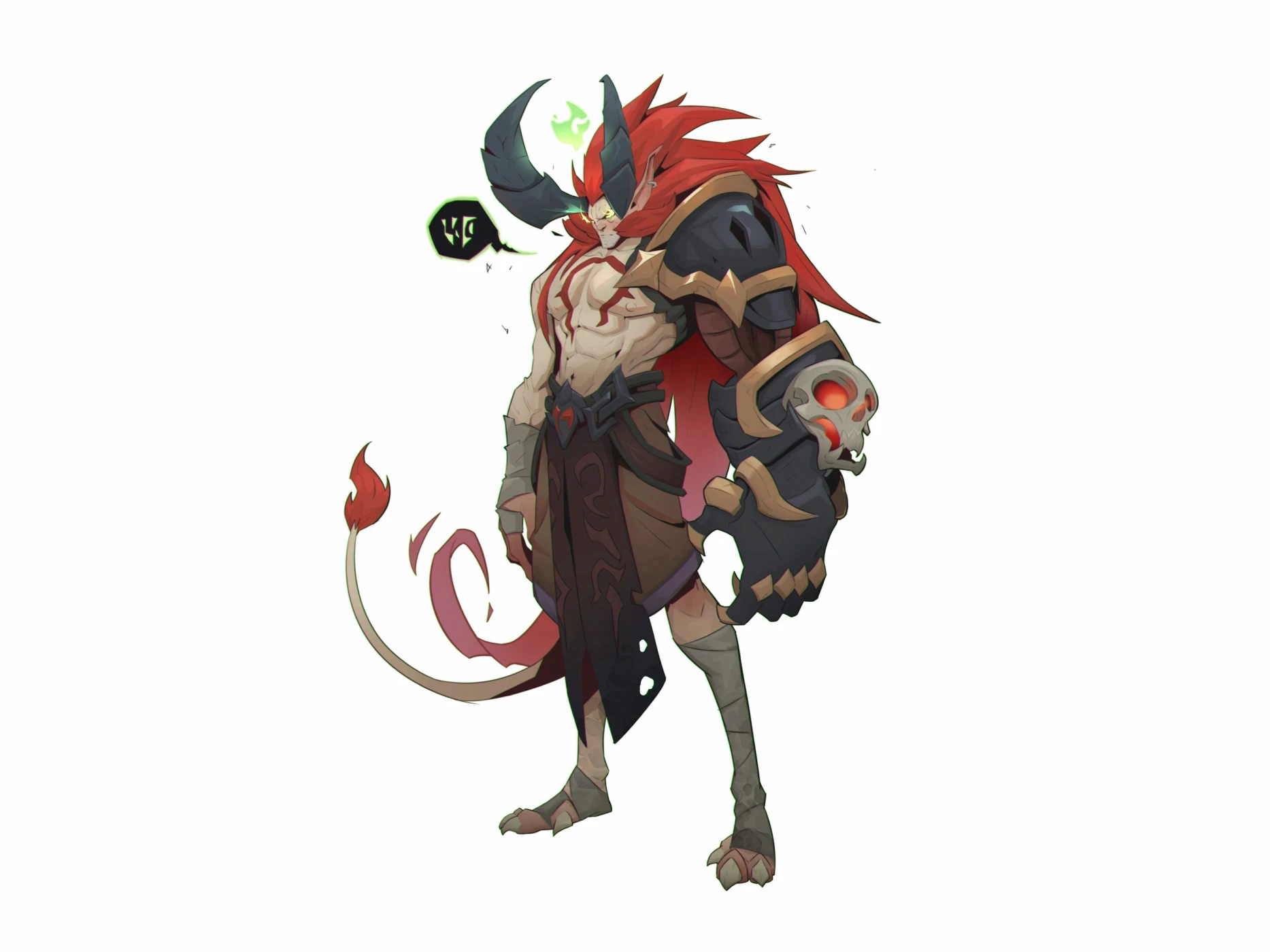 Fighter – character concept art by Kuba Fidler