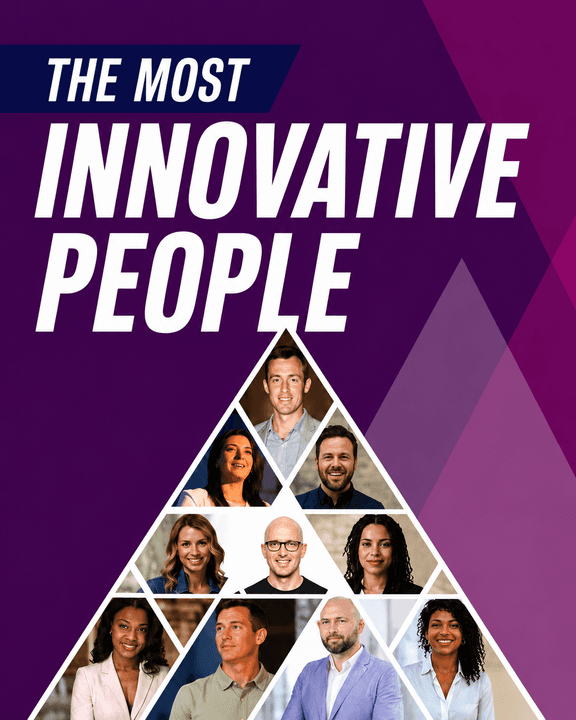 the most innovative people graphic from biz bash