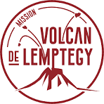 Logo volcan de lemptegy en marron