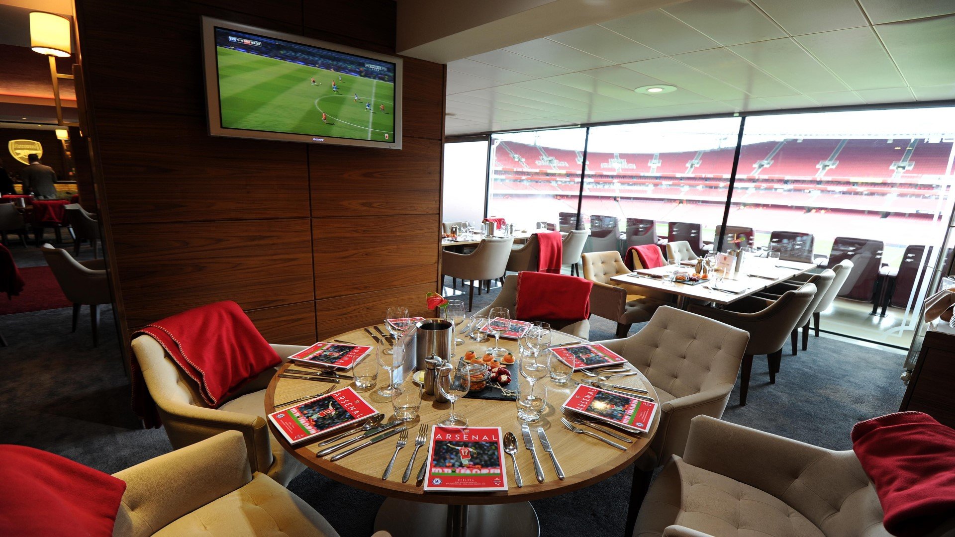 Premier League hospitality at Emirates Stadium