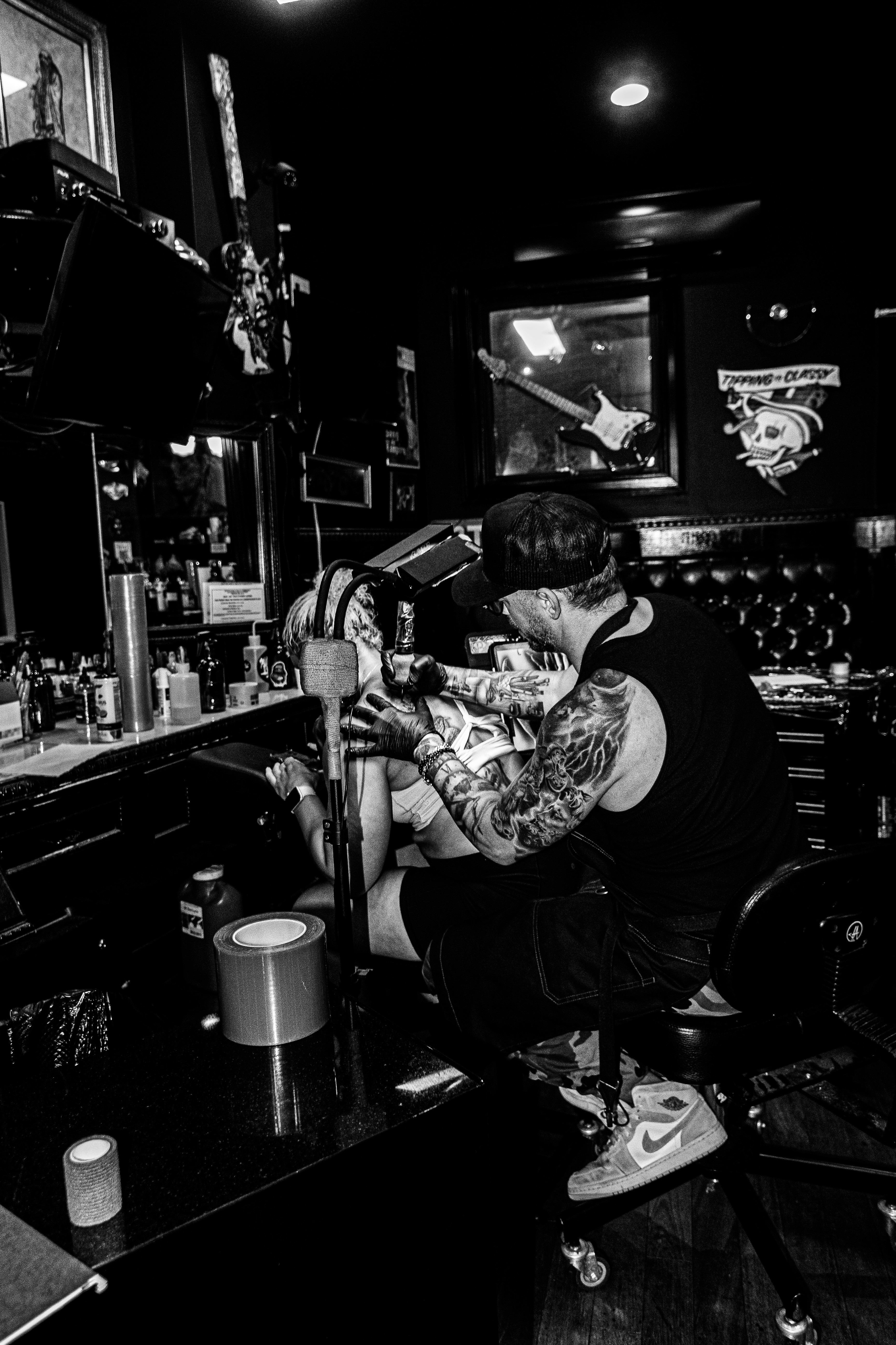 BEIA BIKINI BODY SCRUB IN SHOWER