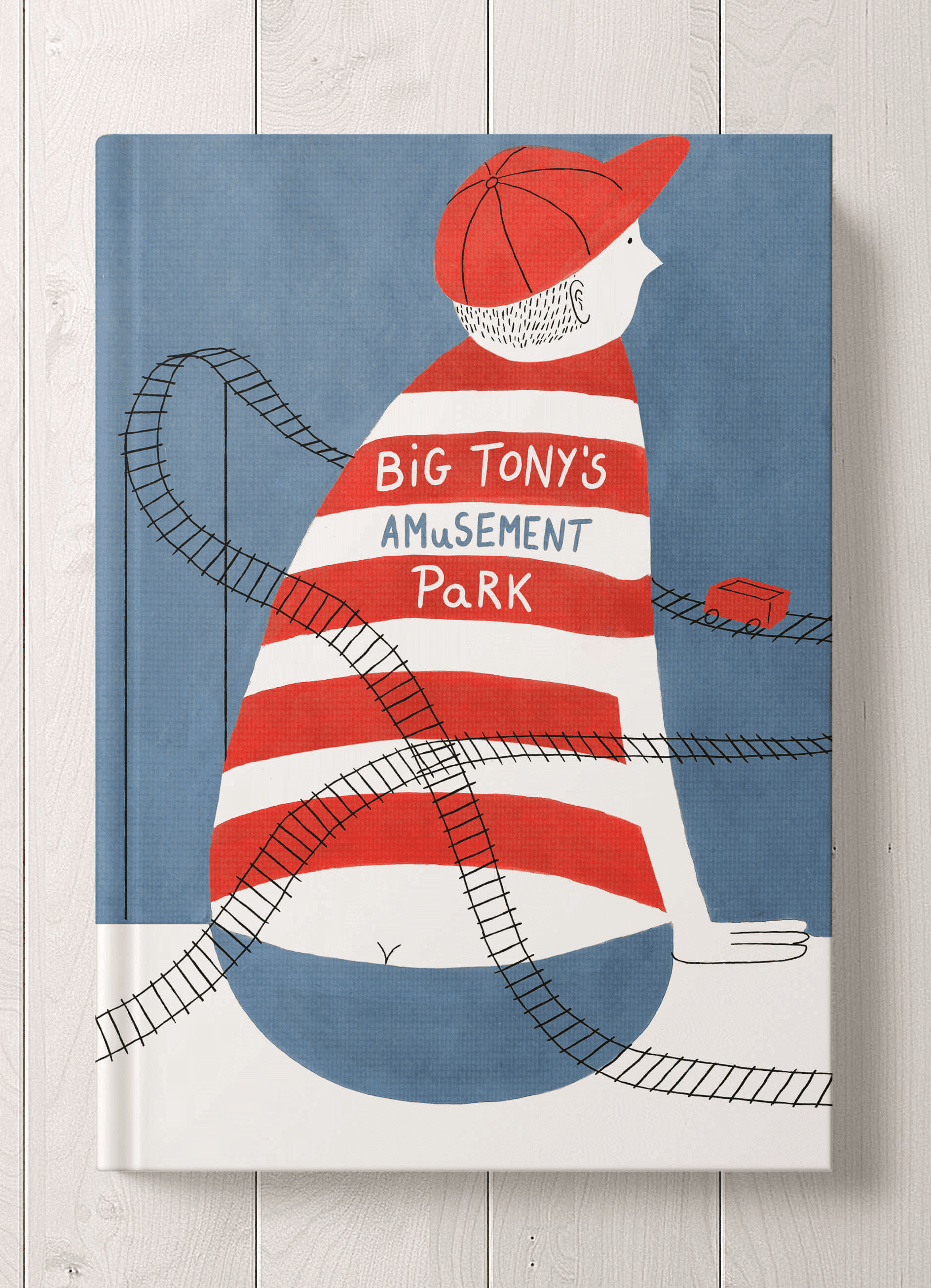 'Big Tony's Amusement Park' bookcover design