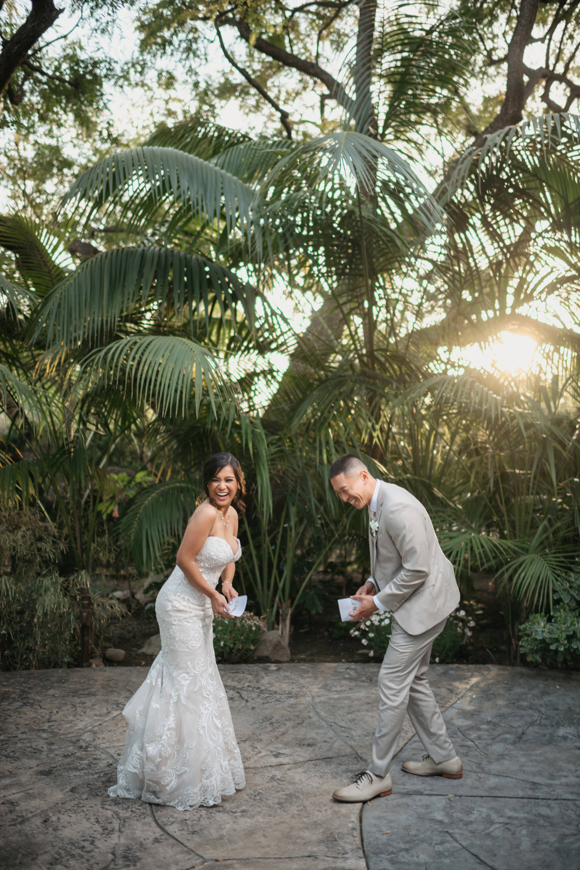 Flat lay wedding details with bouquet, rings, and sparkling bridal heels