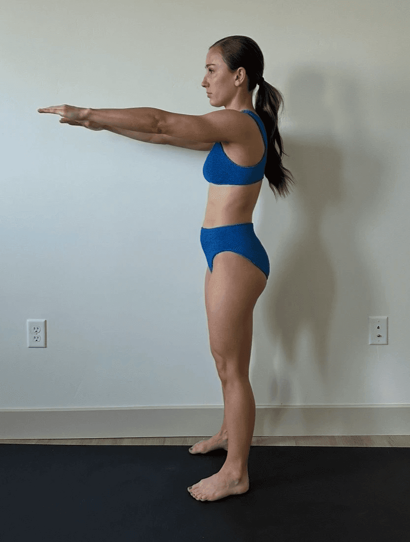 A person checking workout progress on a mobile device in a gym, showing activity tracking and fitness habit insights.