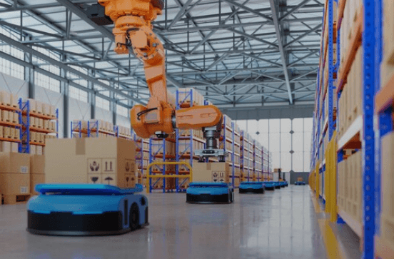 robotics fleet in wearhouse