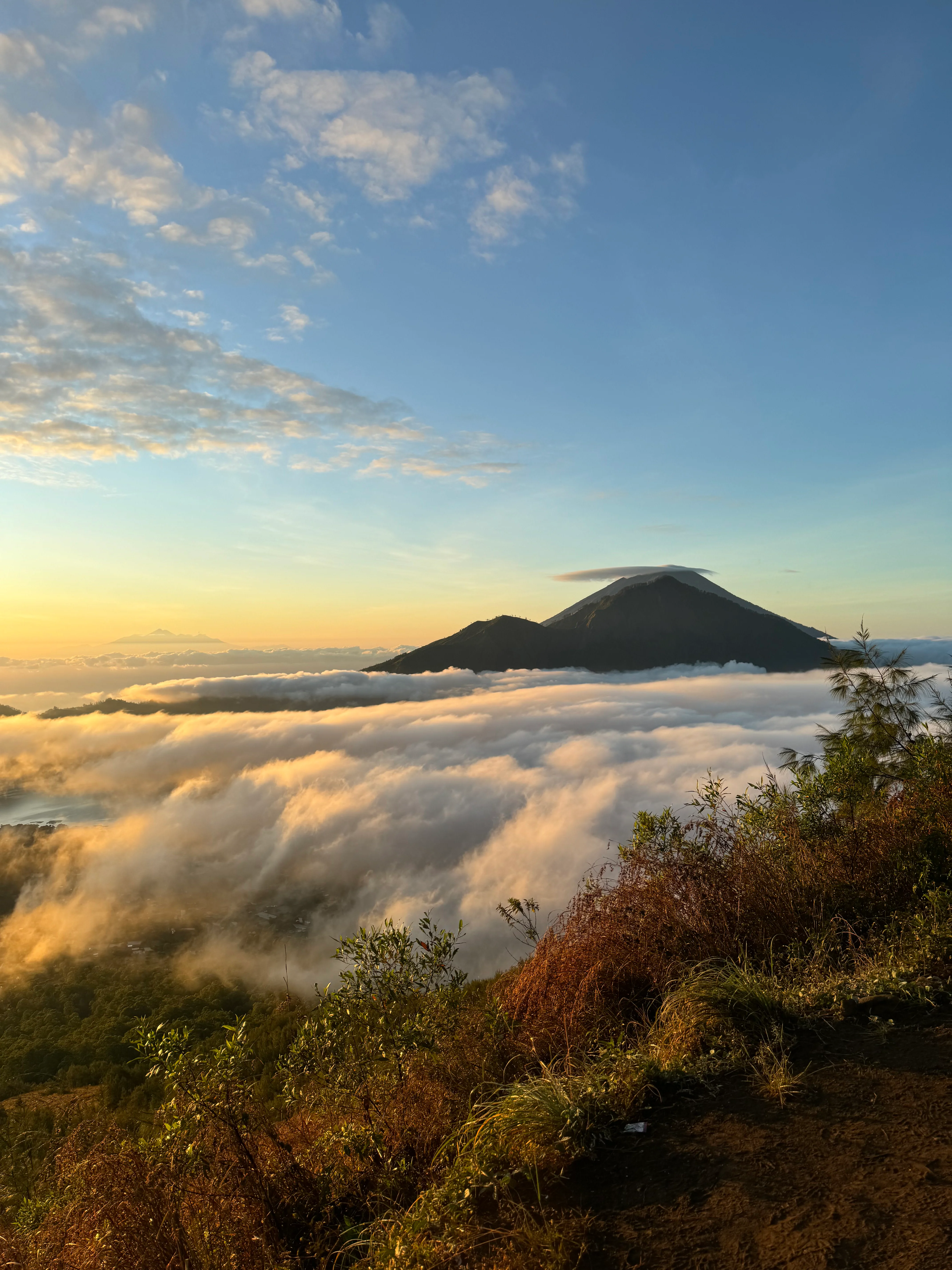 Mountain & Clouds